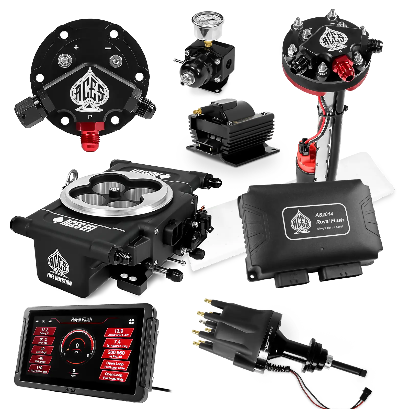 Royal Flush Master Kits (Black)