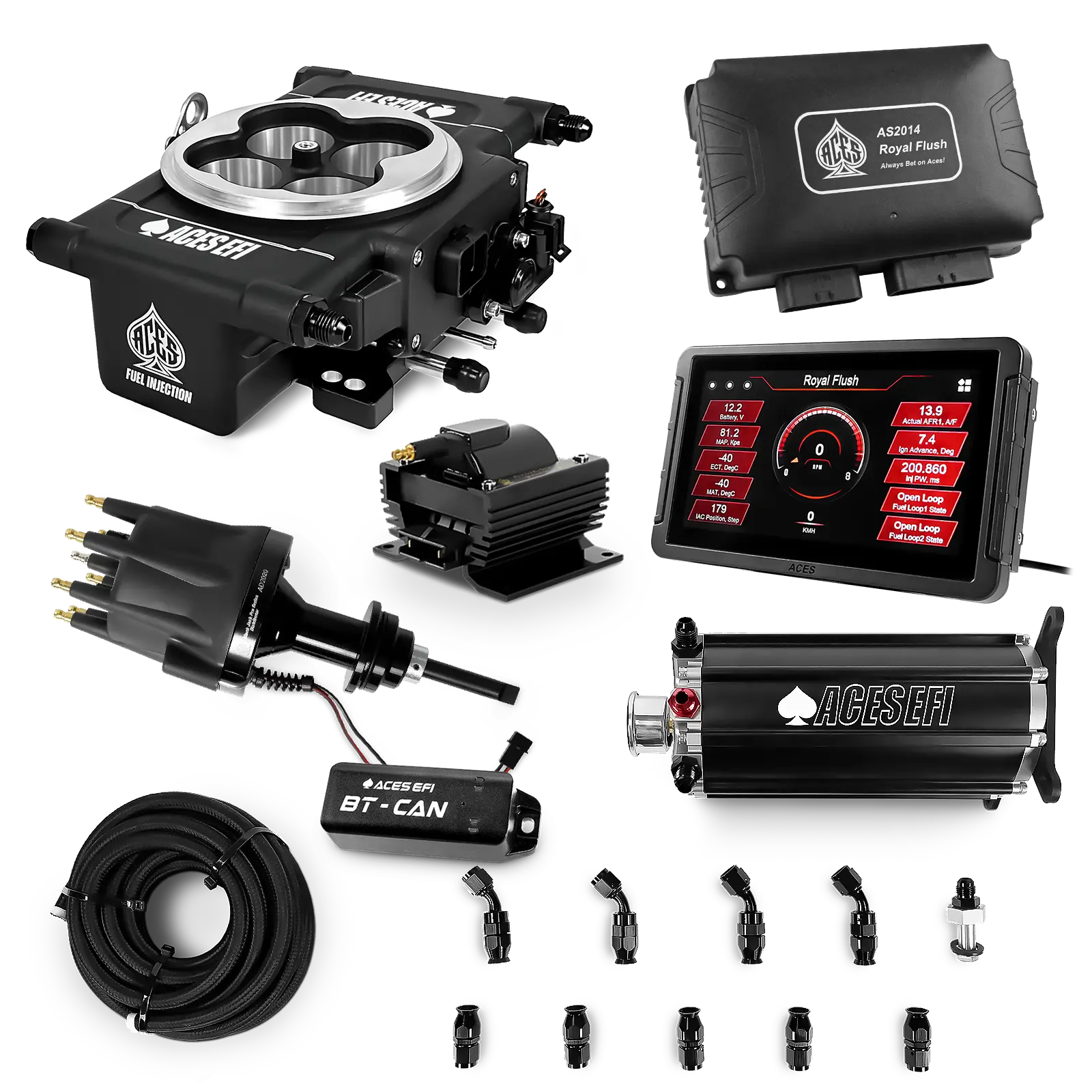 Royal Flush Master Kits (Black)
