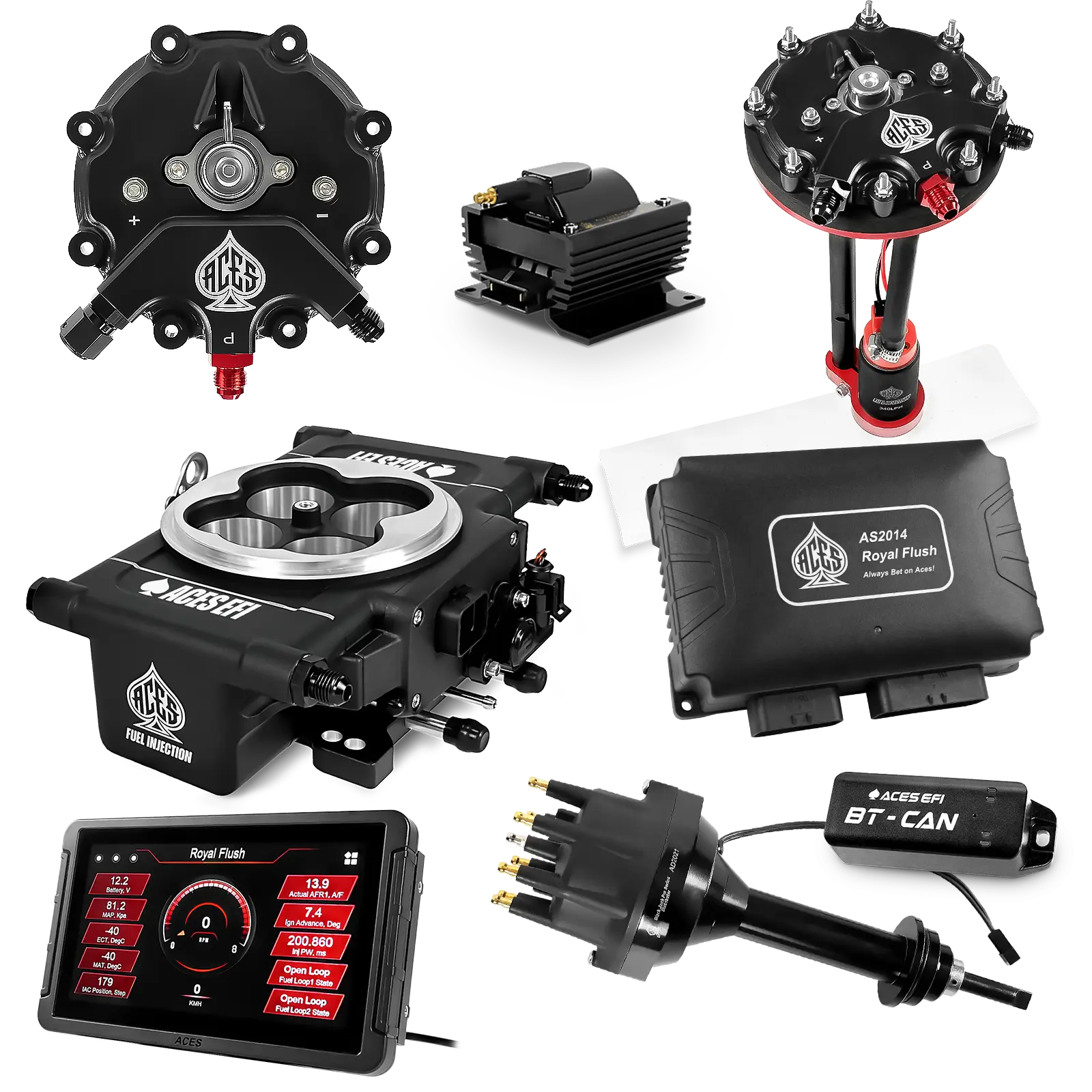 Royal Flush Master Kits (Black)