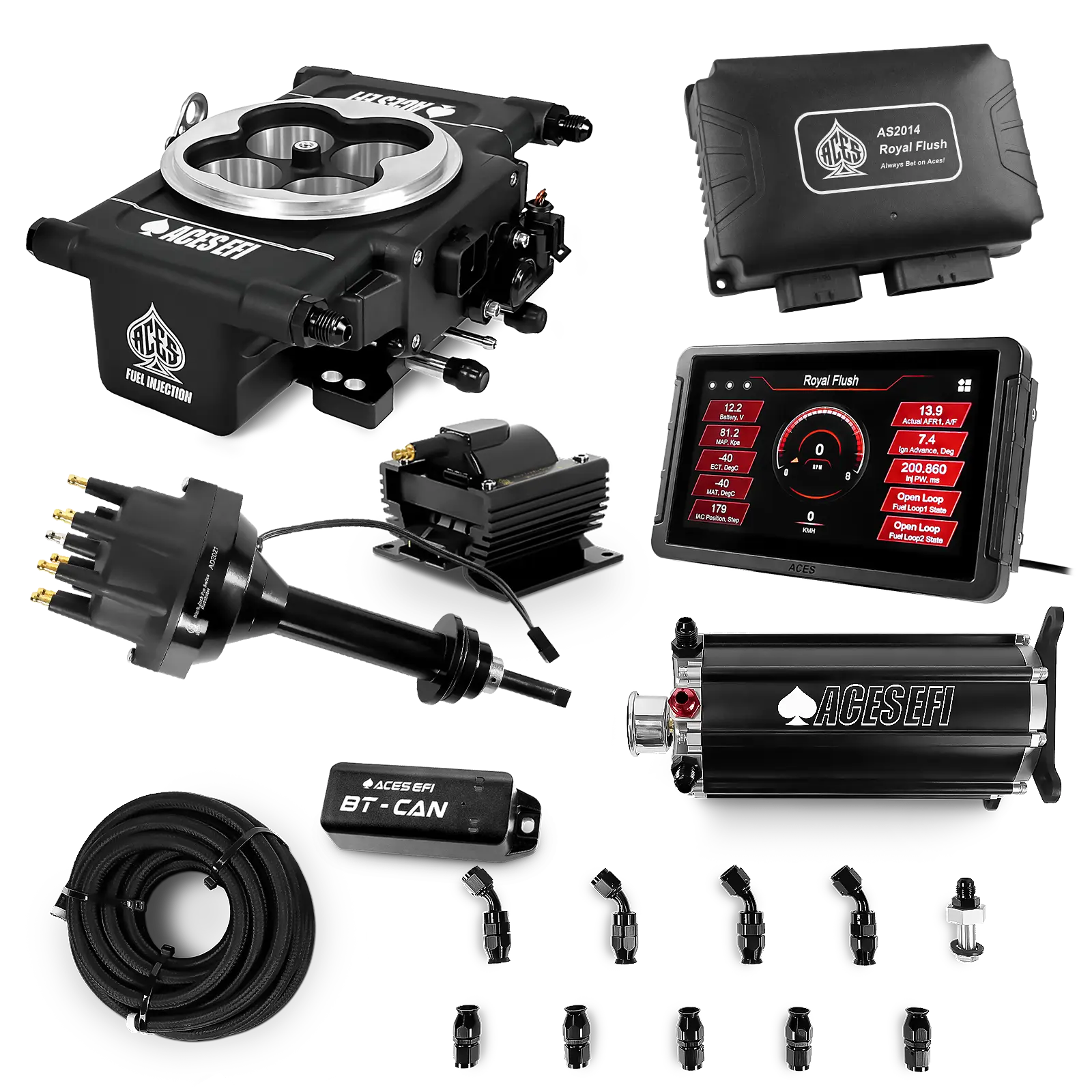 Royal Flush Master Kits (Black)