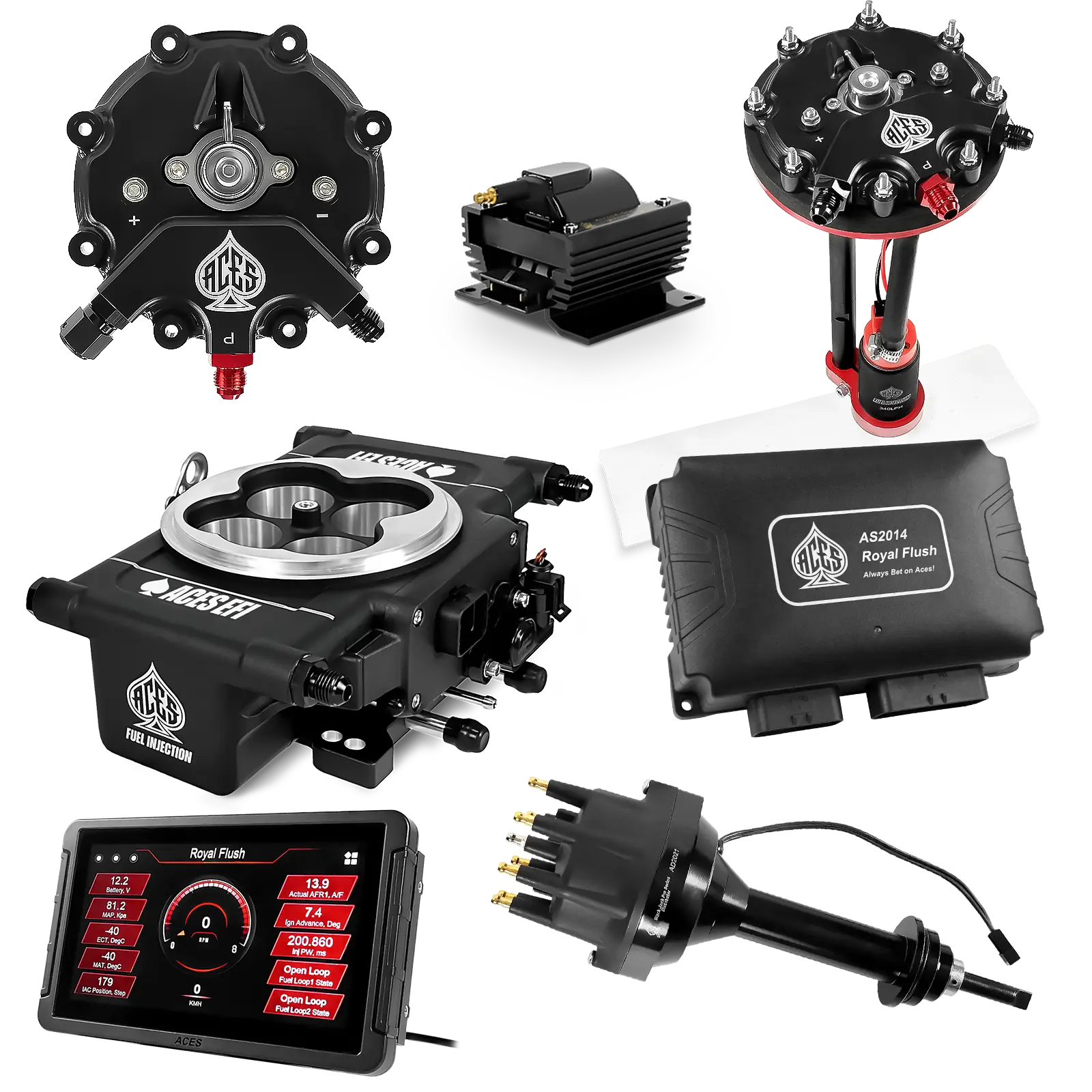 Royal Flush Master Kits (Black)