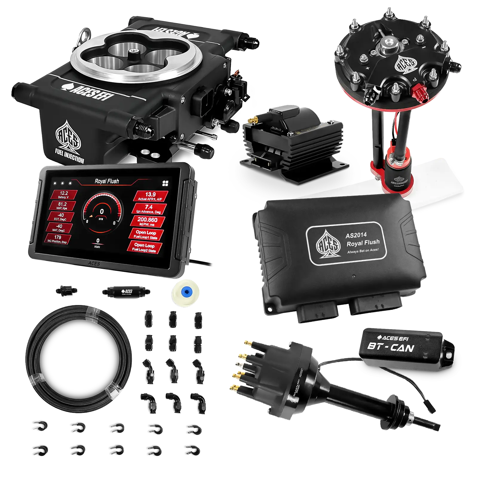 Royal Flush Master Kits (Black)