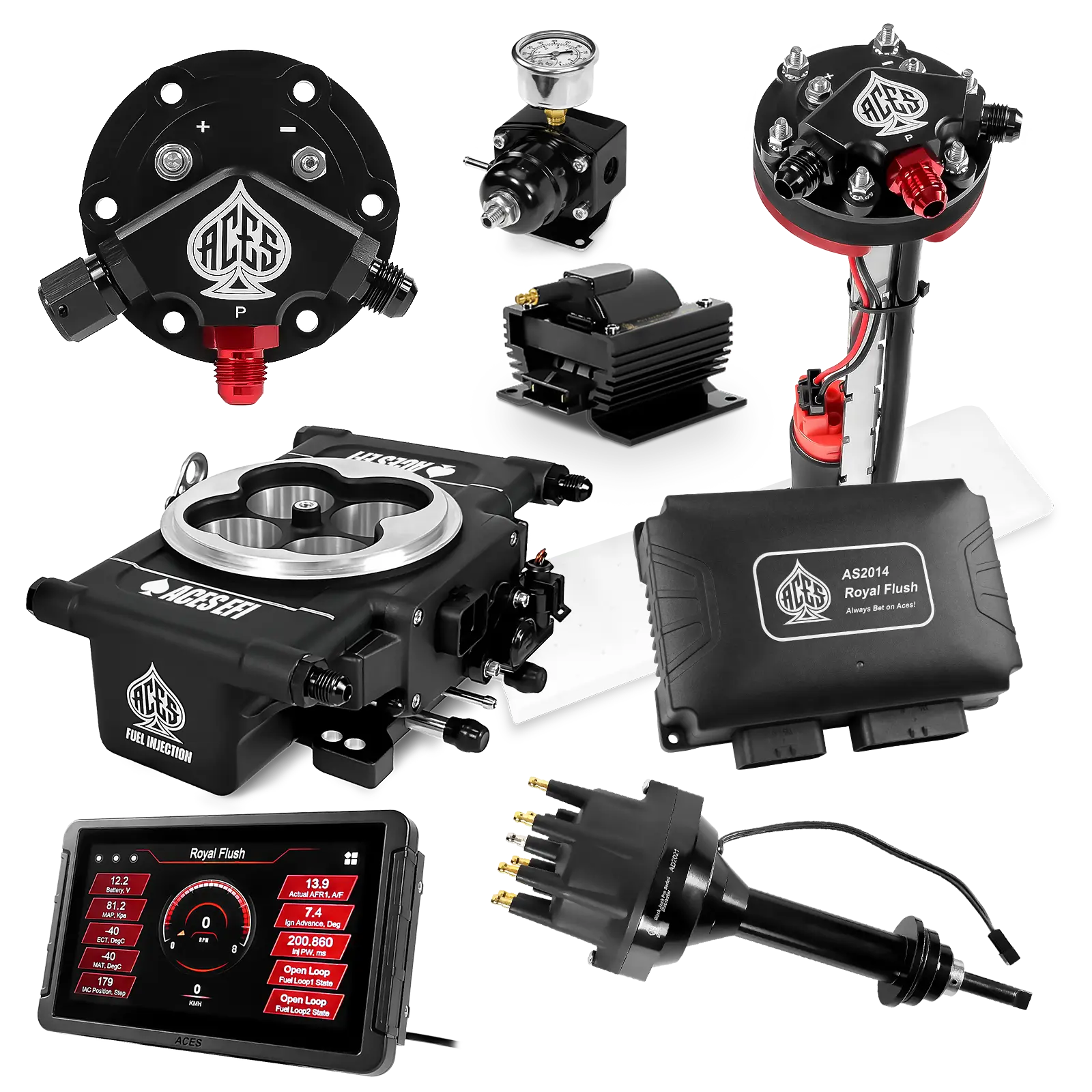 Royal Flush Master Kits (Black)