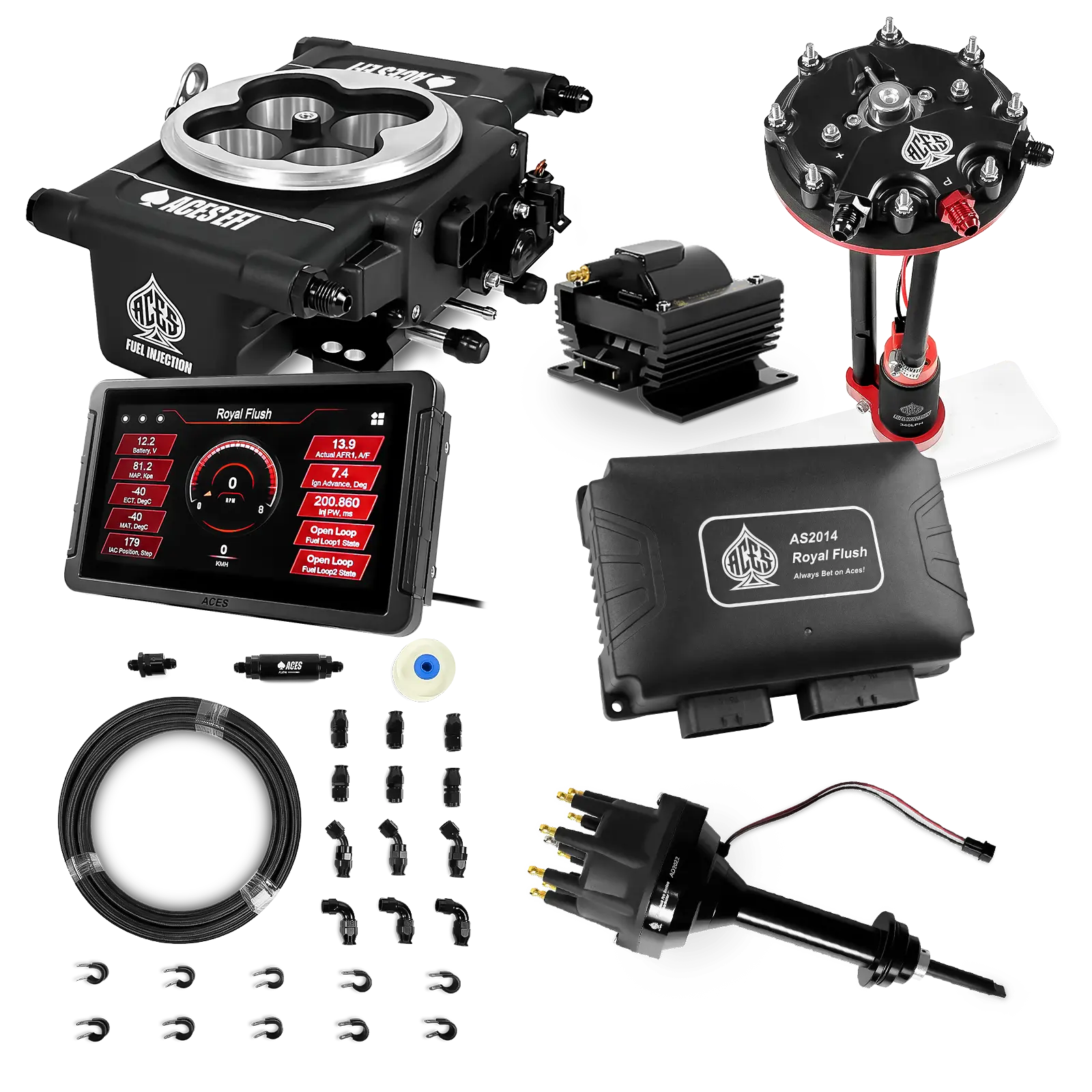 Royal Flush Master Kits (Black)
