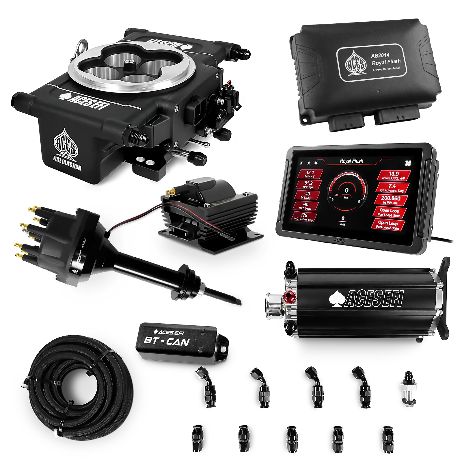 Royal Flush Master Kits (Black)