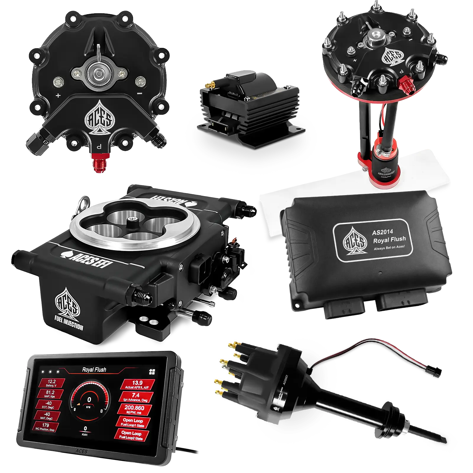 Royal Flush Master Kits (Black)