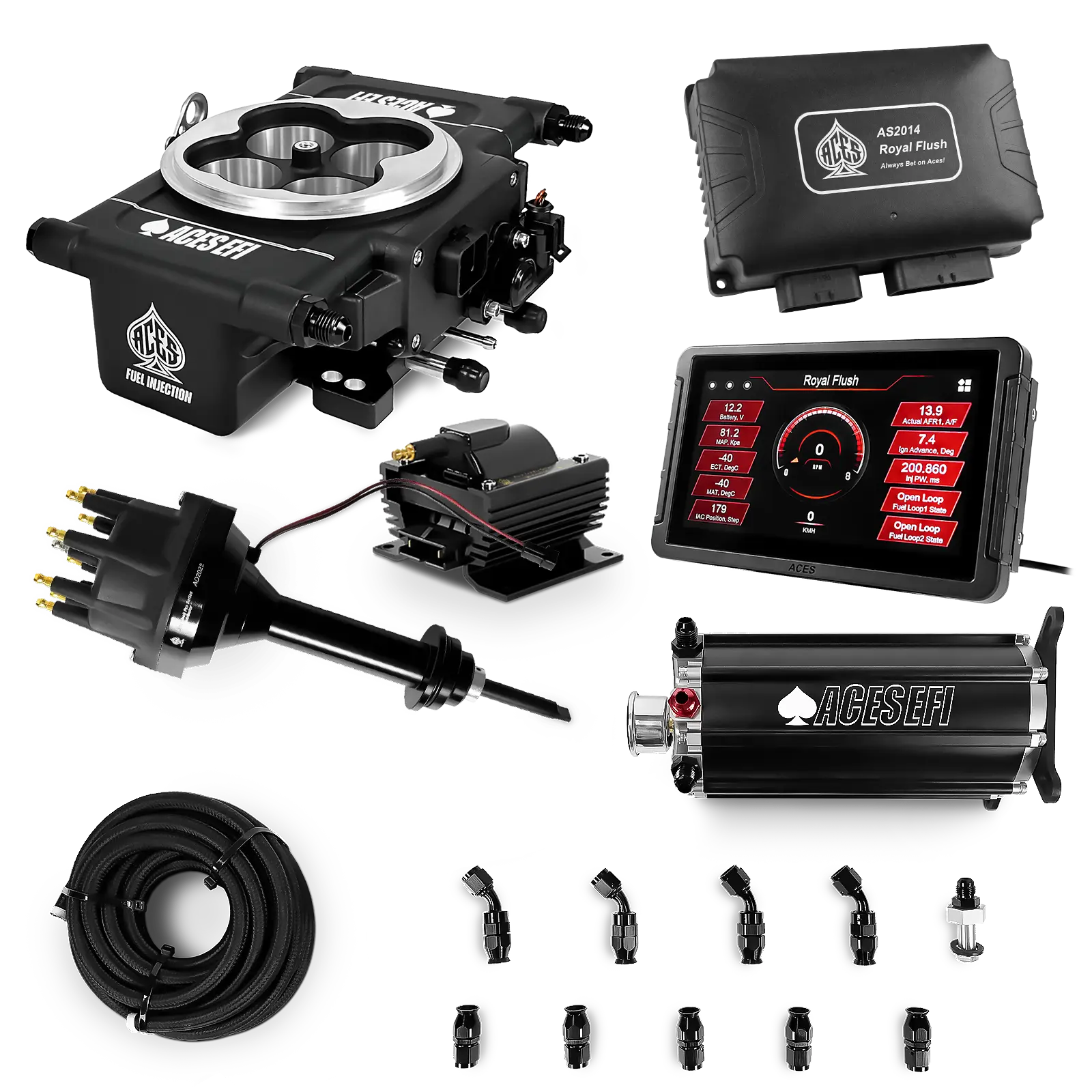 Royal Flush Master Kits (Black)