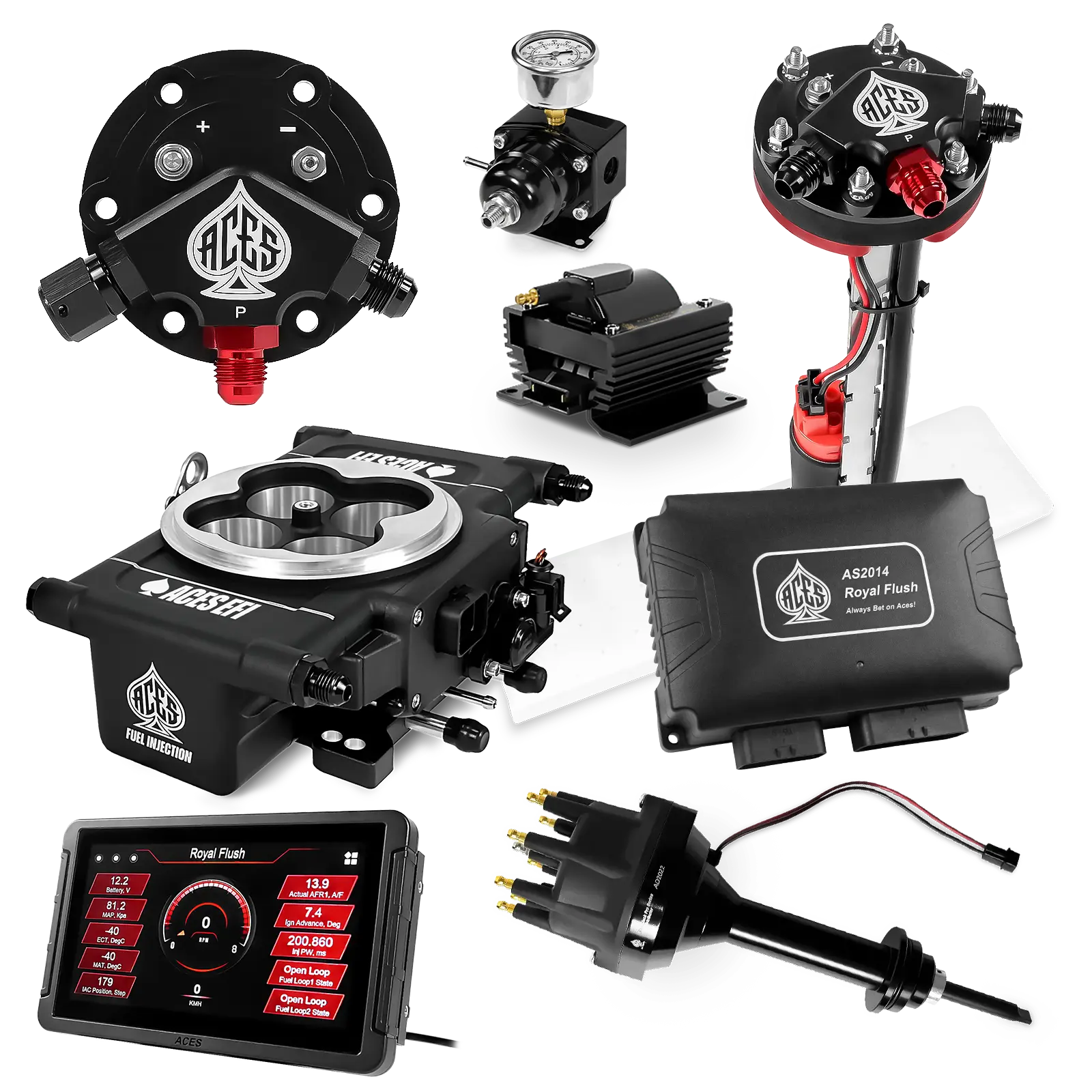 Royal Flush Master Kits (Black)