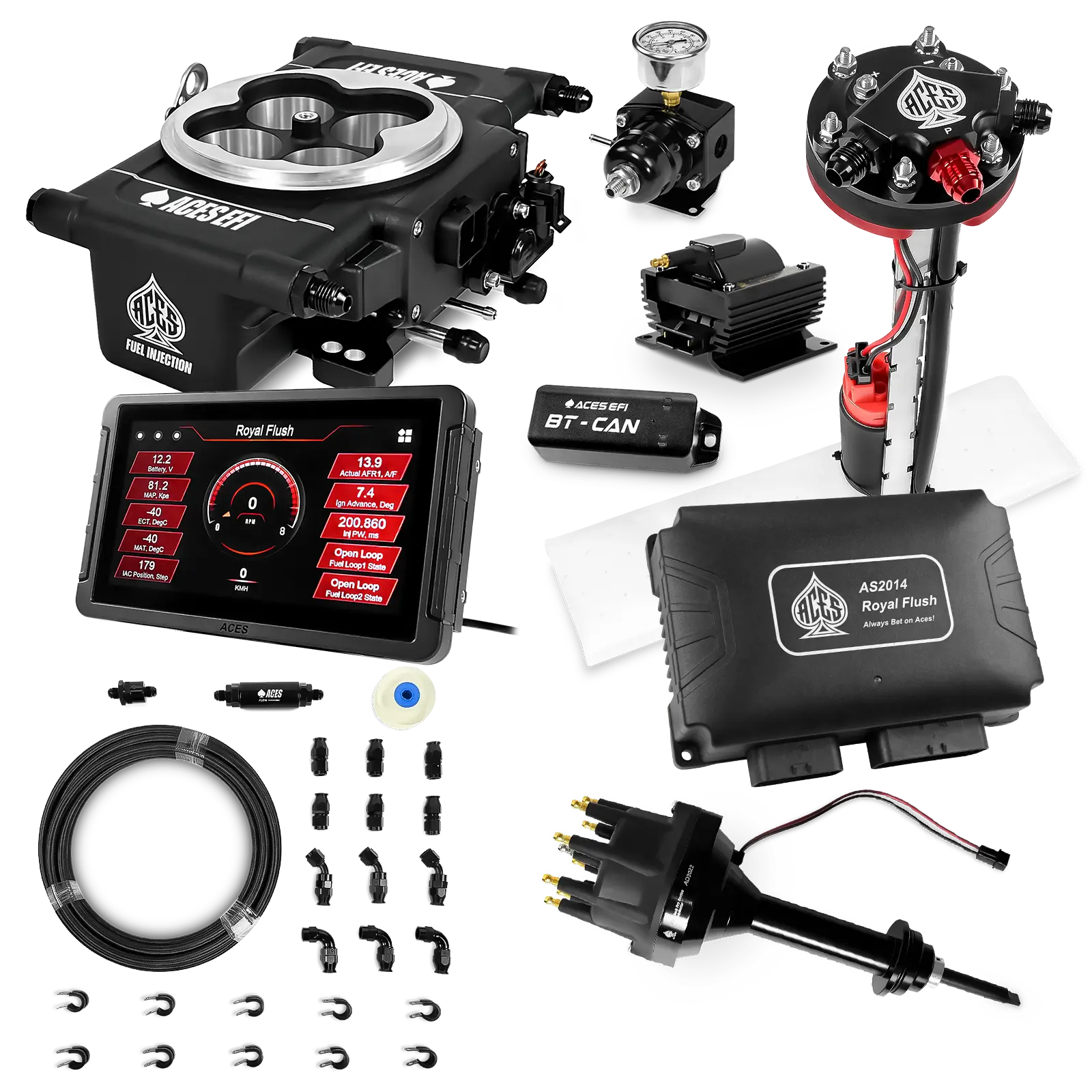 Royal Flush Master Kits (Black)
