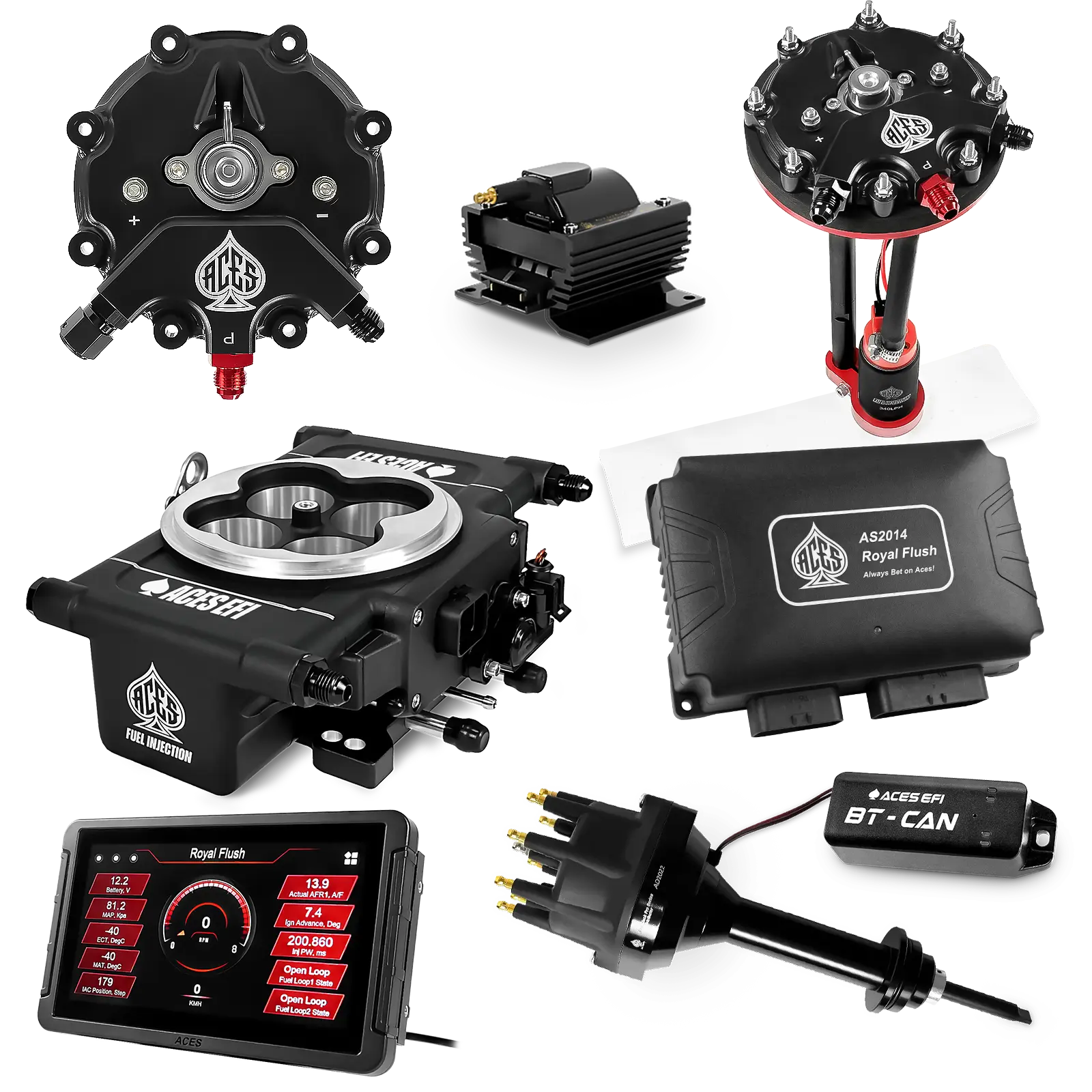 Royal Flush Master Kits (Black)
