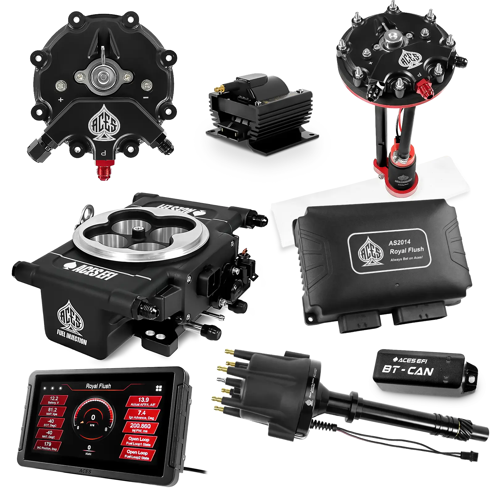 Royal Flush Master Kits (Black)