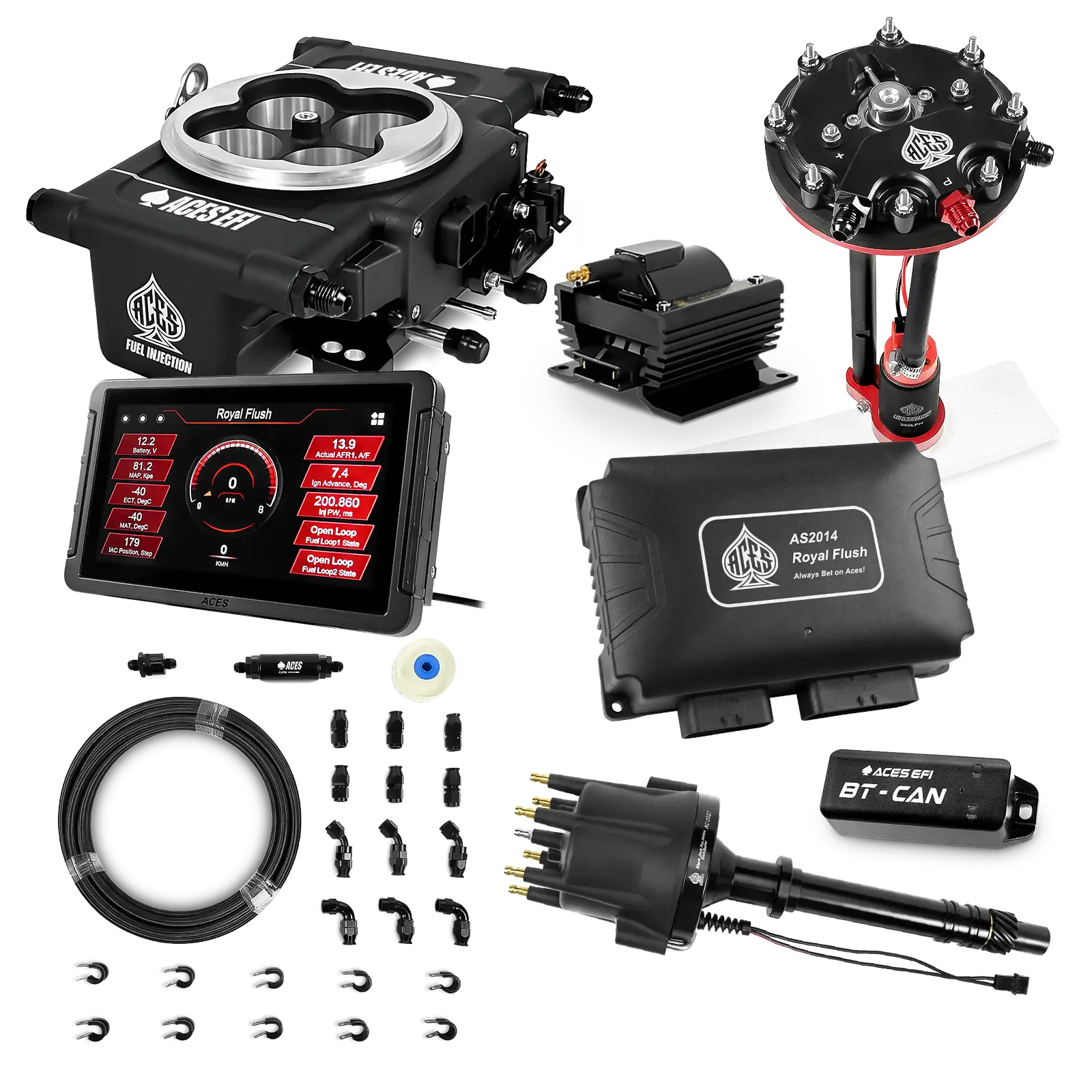 Royal Flush Master Kits (Black)