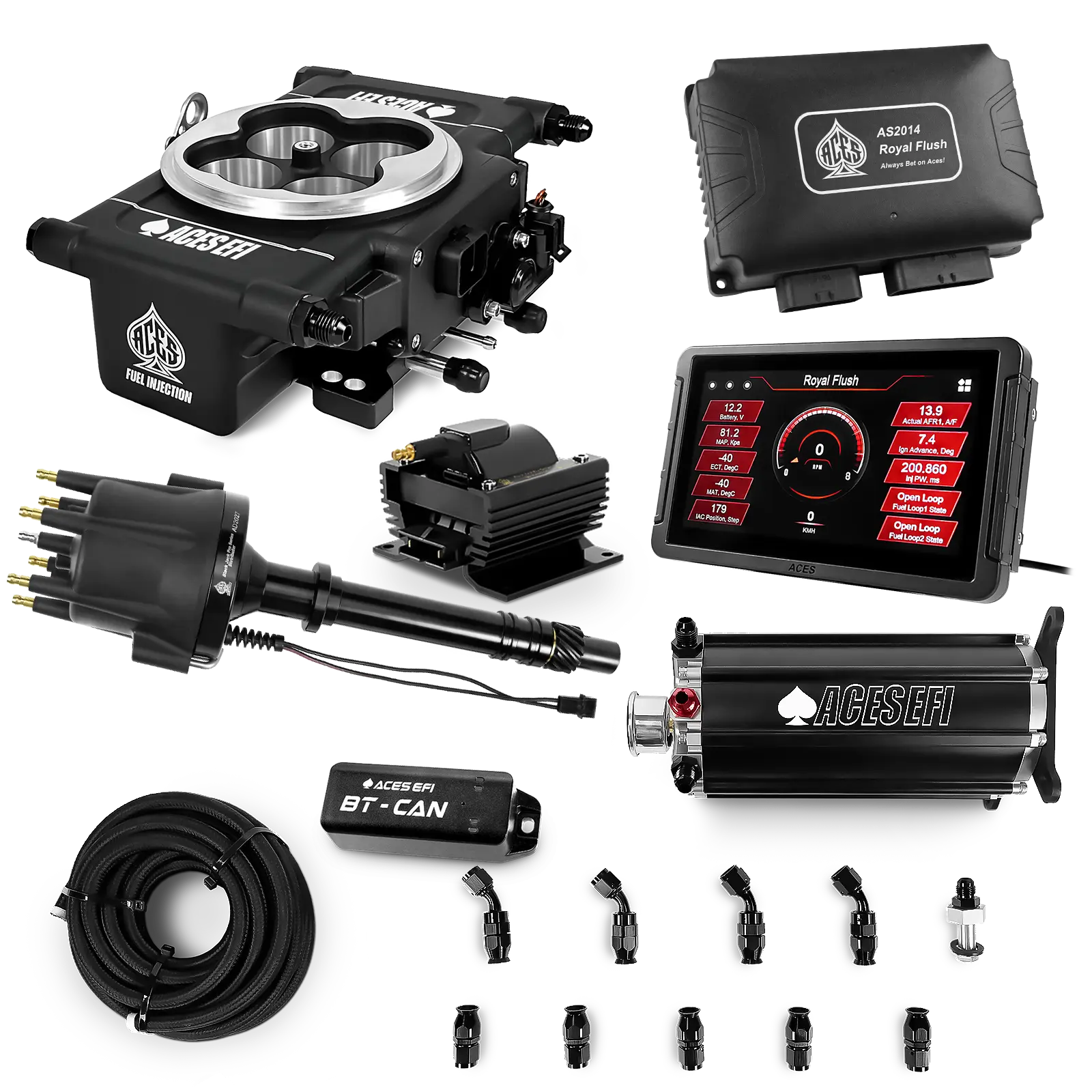 Royal Flush Master Kits (Black)