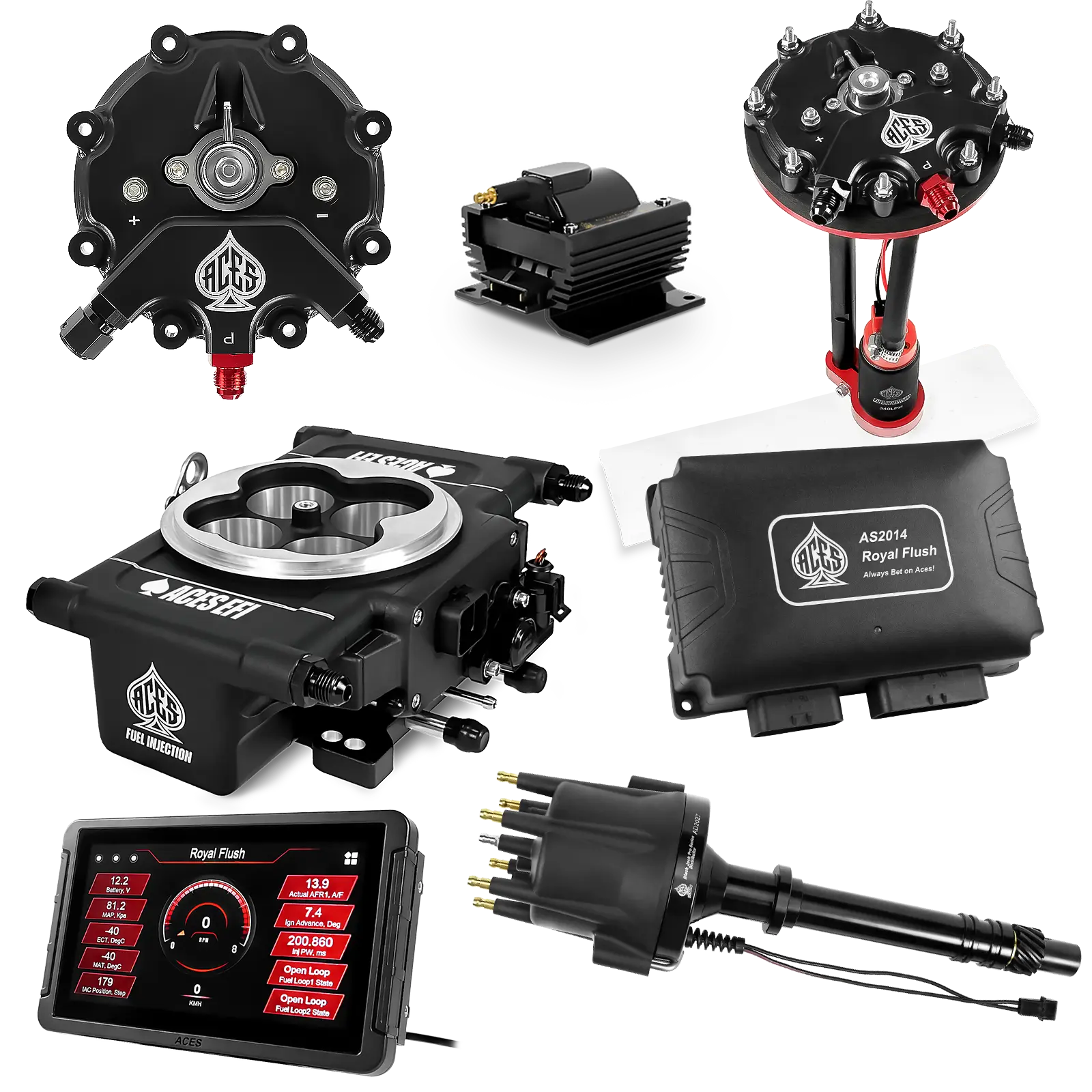 Royal Flush Master Kits (Black)