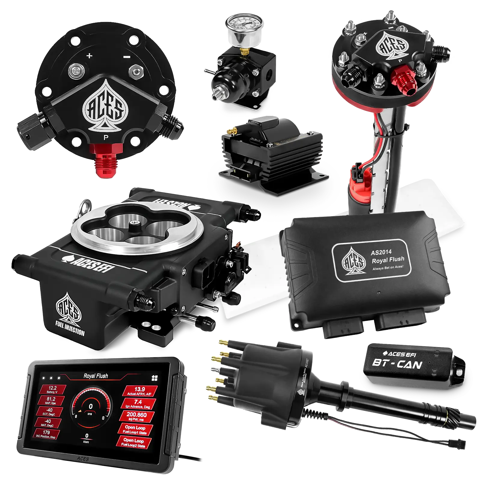 Royal Flush Master Kits (Black)