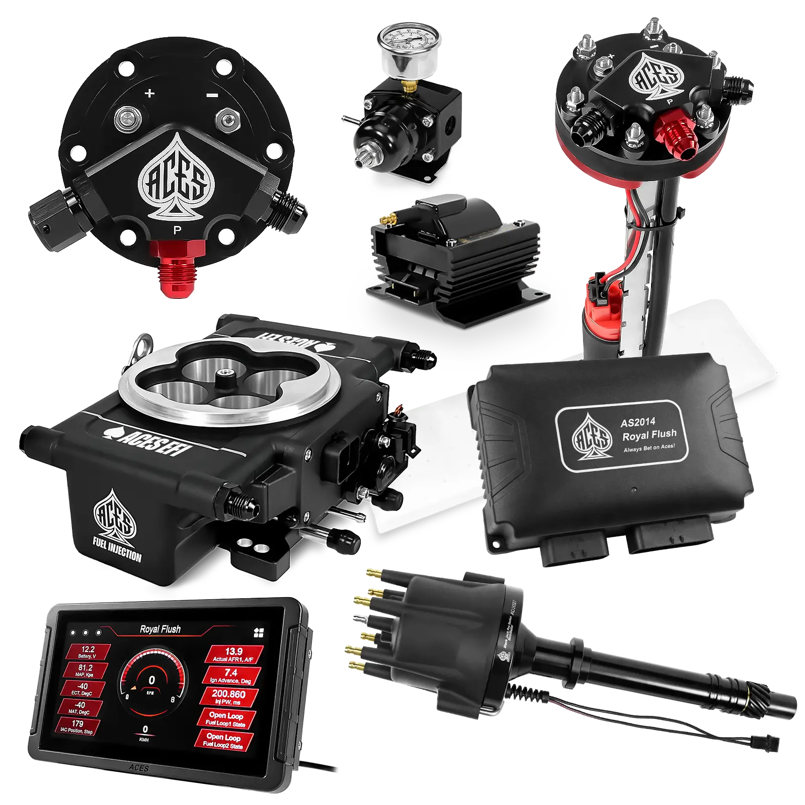 Royal Flush Master Kits (Black)