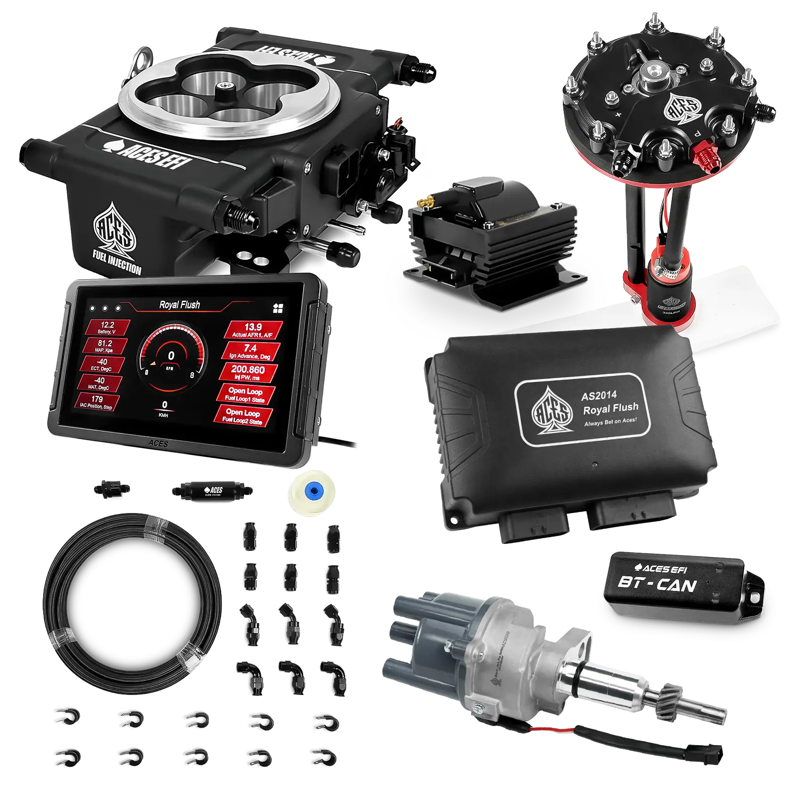 Royal Flush Master Kits (Black)