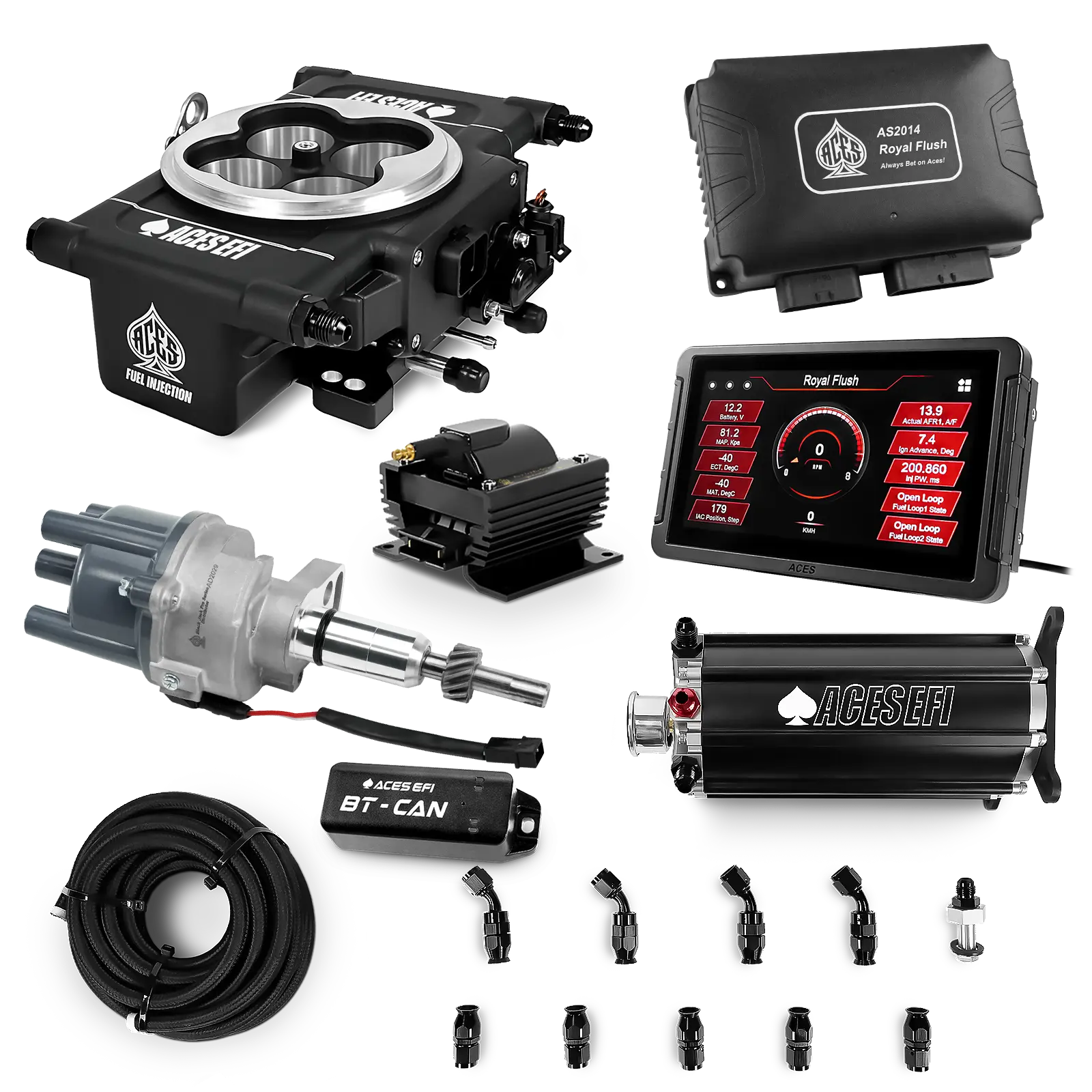 Royal Flush Master Kits (Black)
