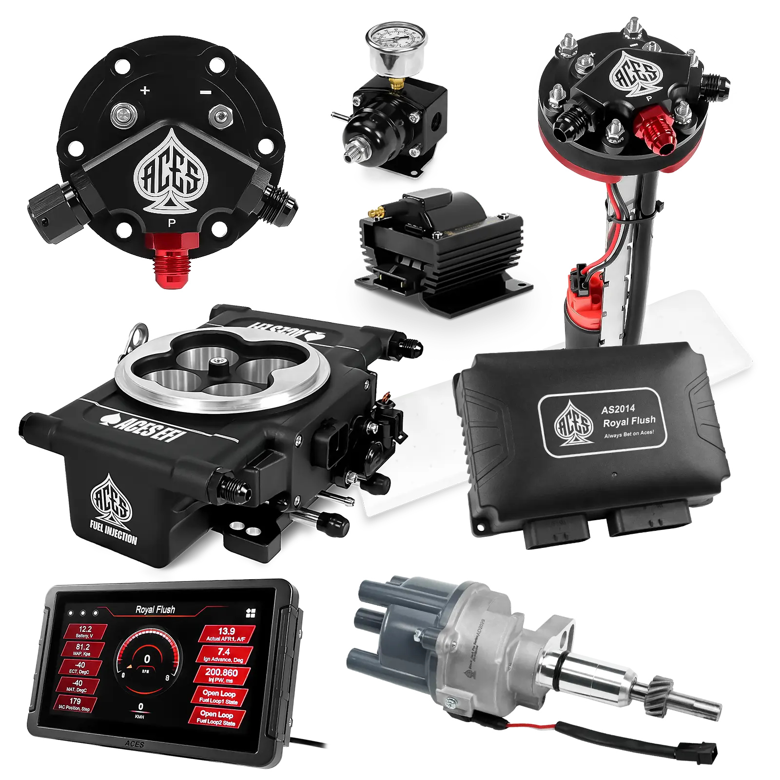 Royal Flush Master Kits (Black)