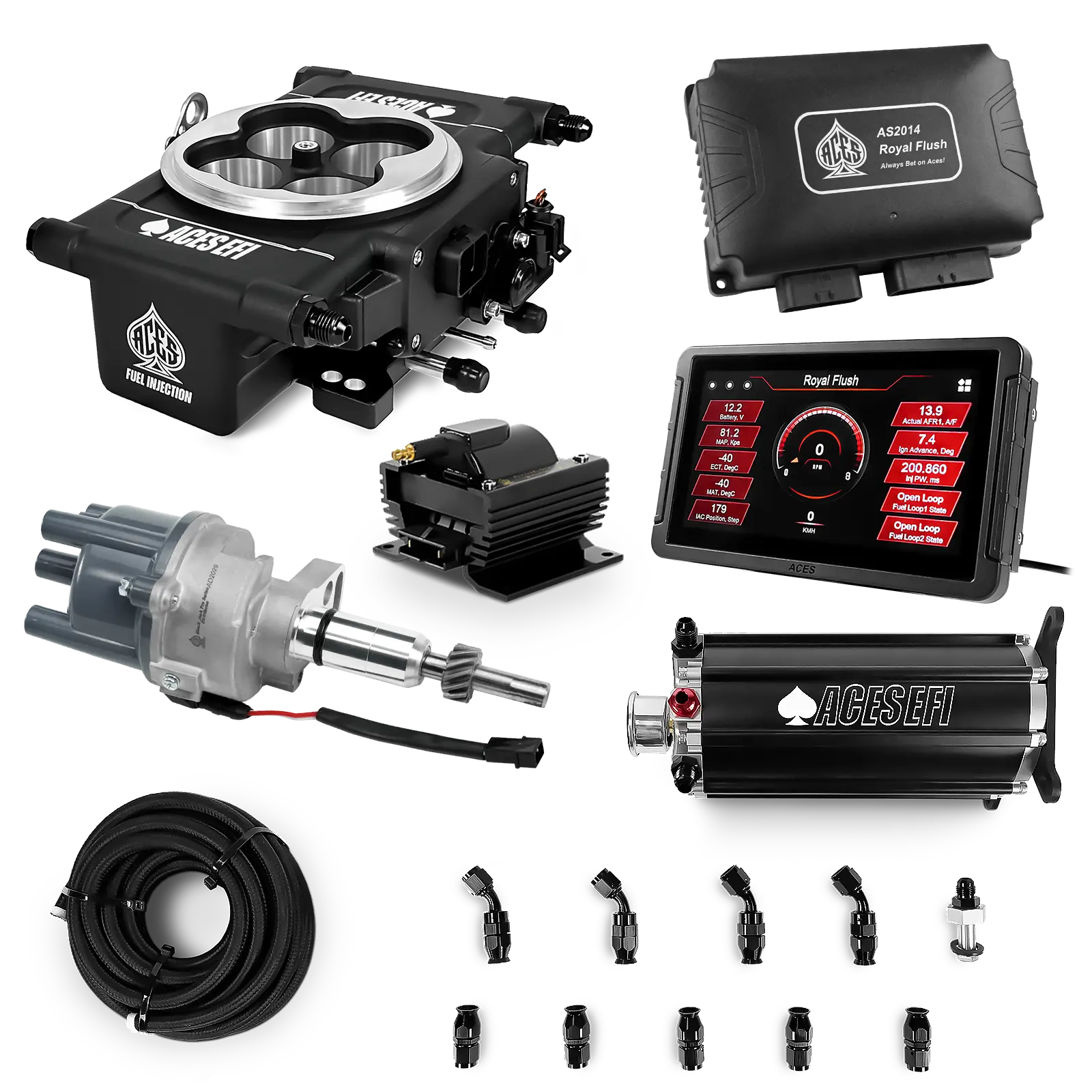 Royal Flush Master Kits (Black)