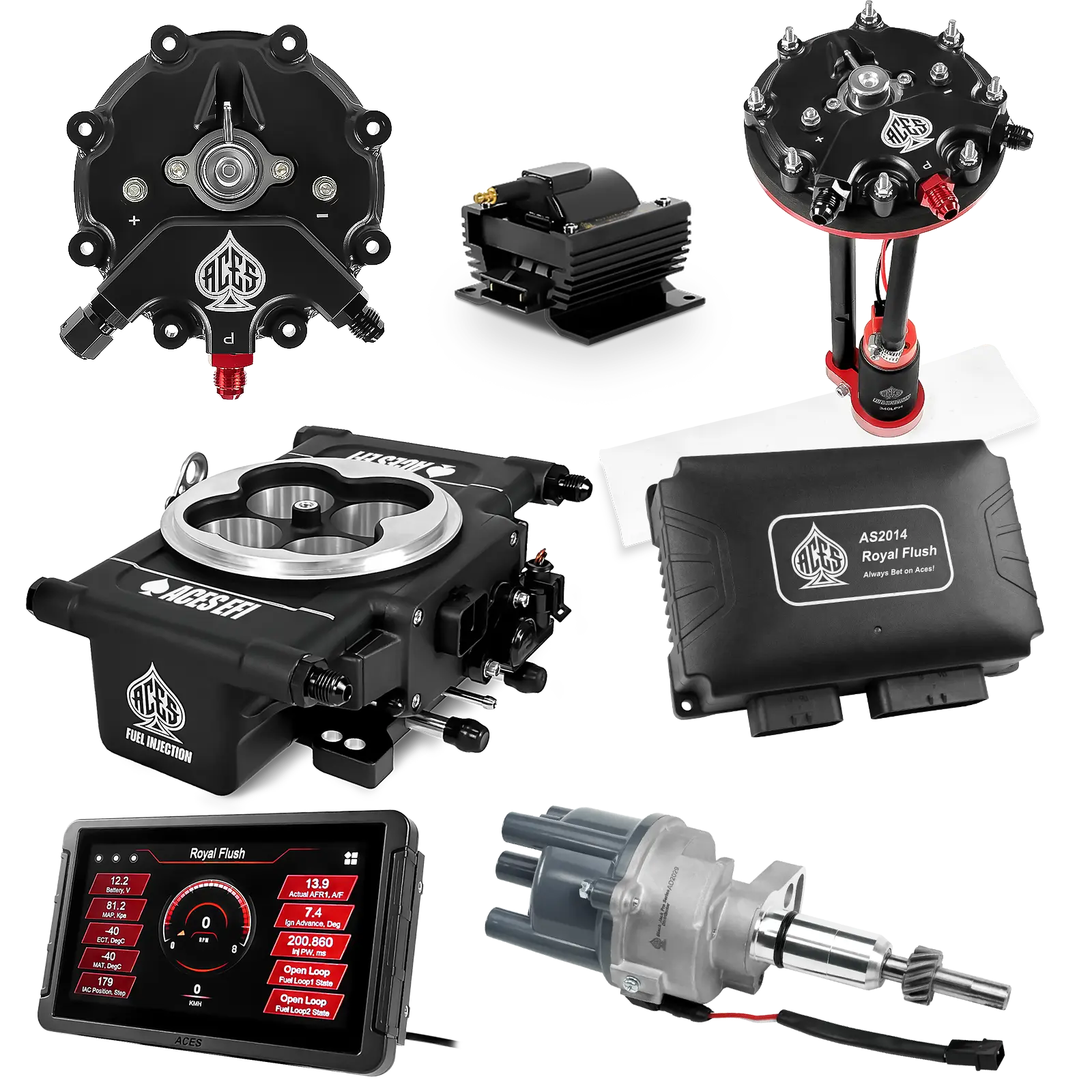 Royal Flush Master Kits (Black)