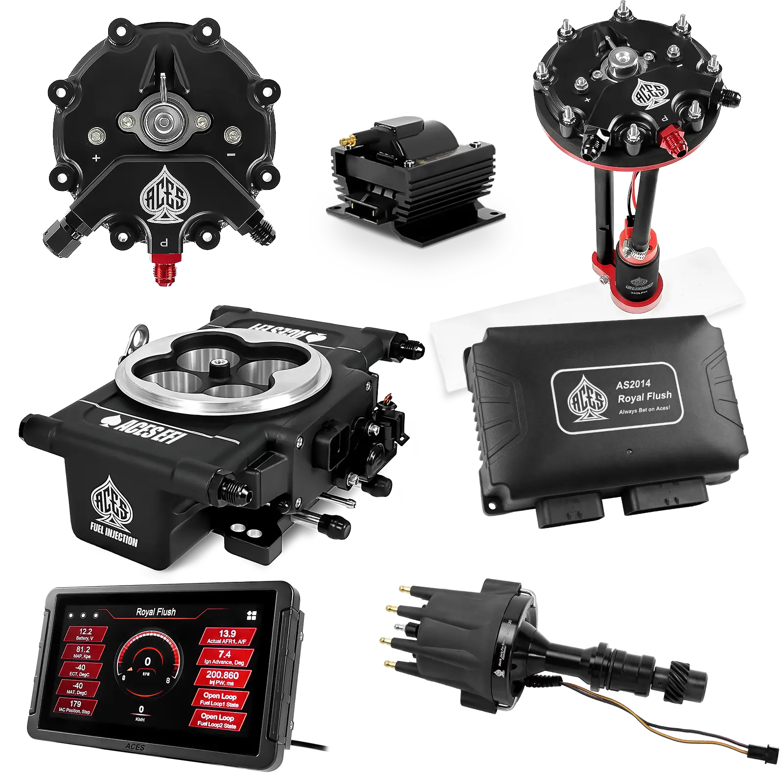 Royal Flush Master Kits (Black)