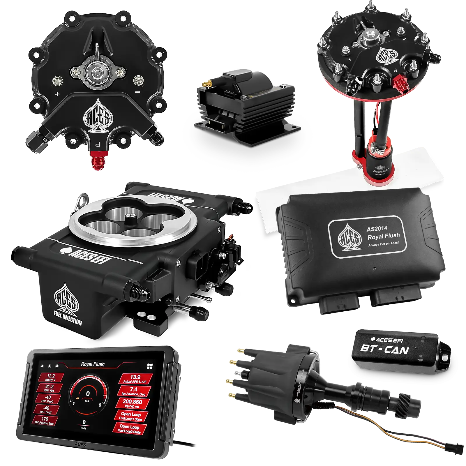 Royal Flush Master Kits (Black)