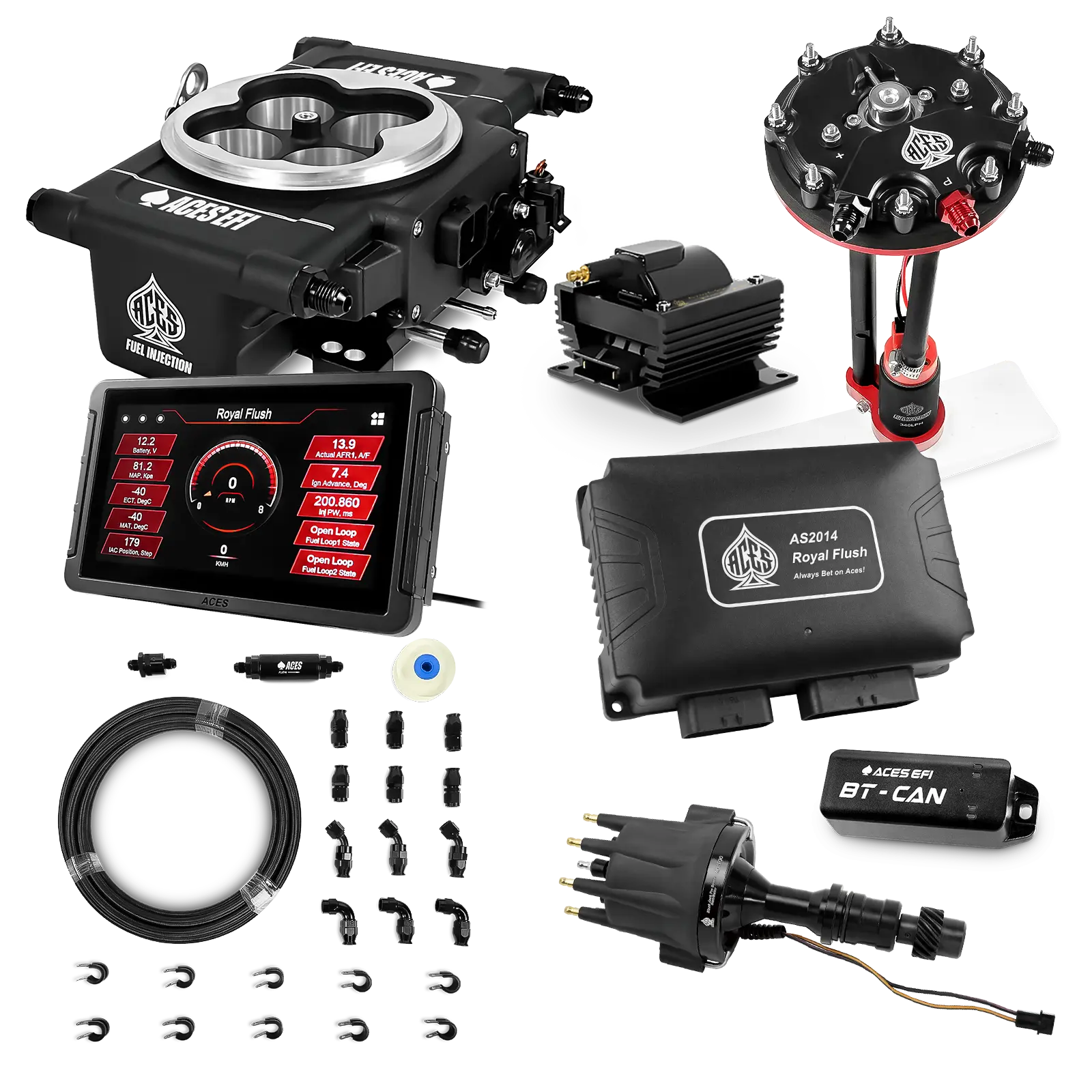 Royal Flush Master Kits (Black)