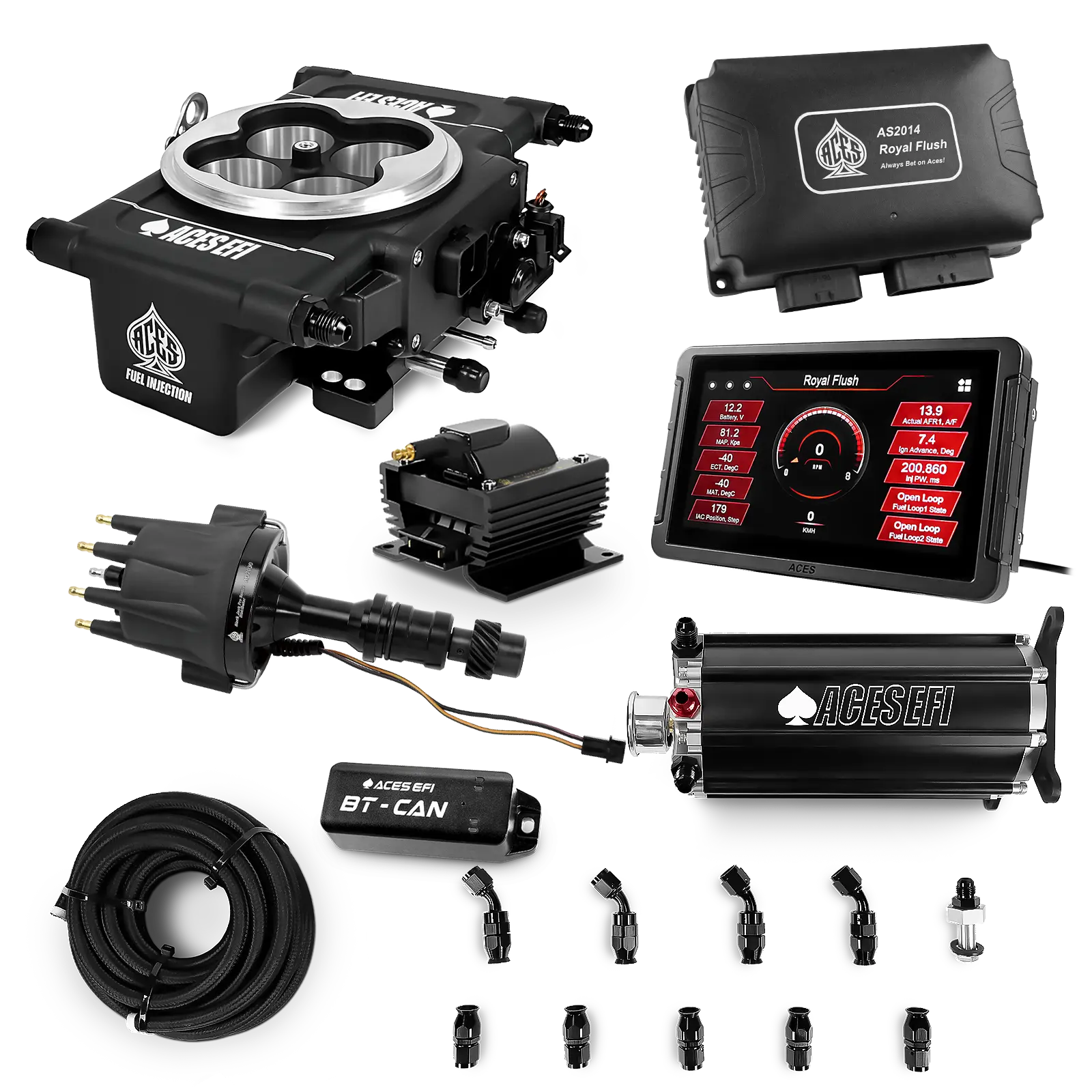 Royal Flush Master Kits (Black)