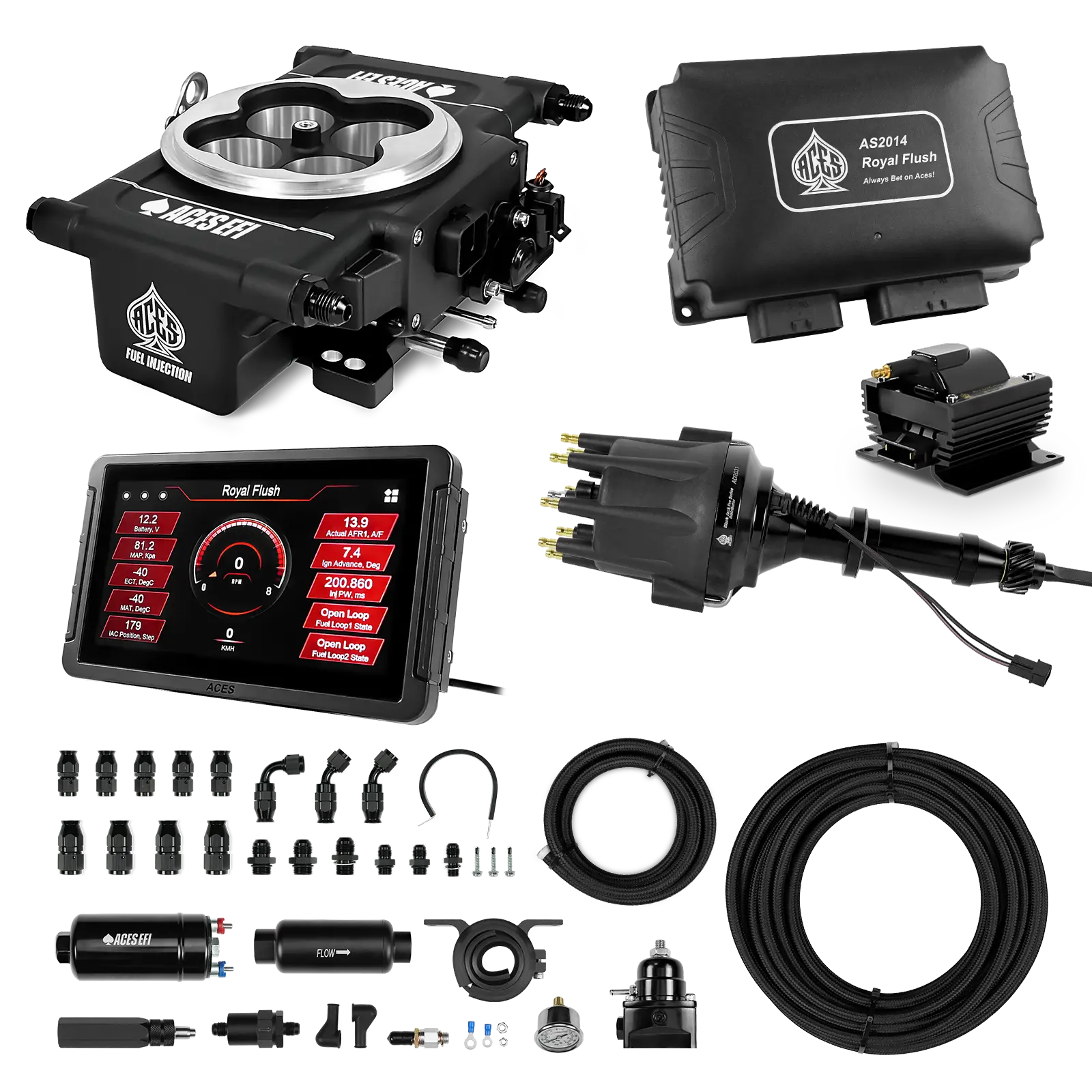 Royal Flush Master Kits (Black)