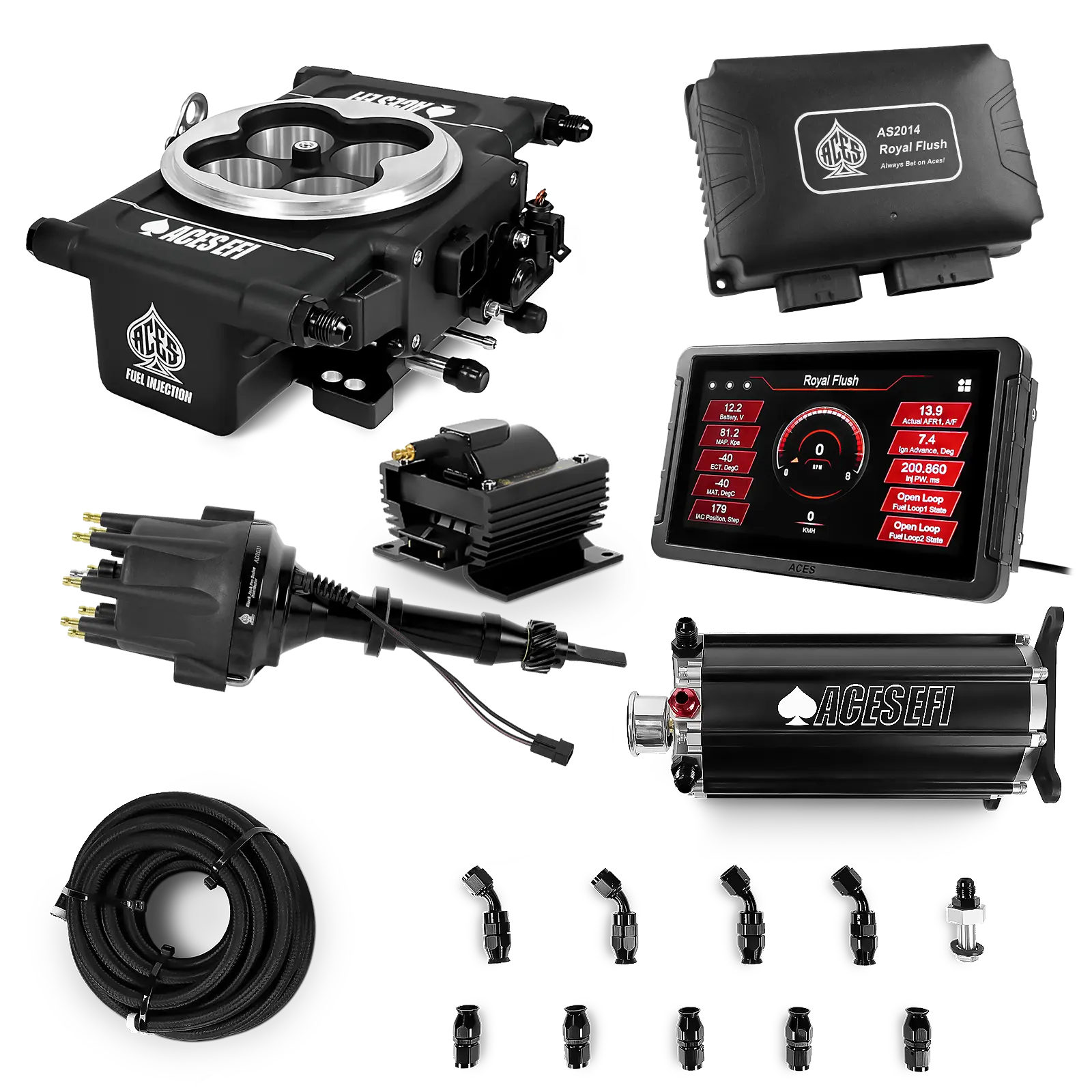 Royal Flush Master Kits (Black)