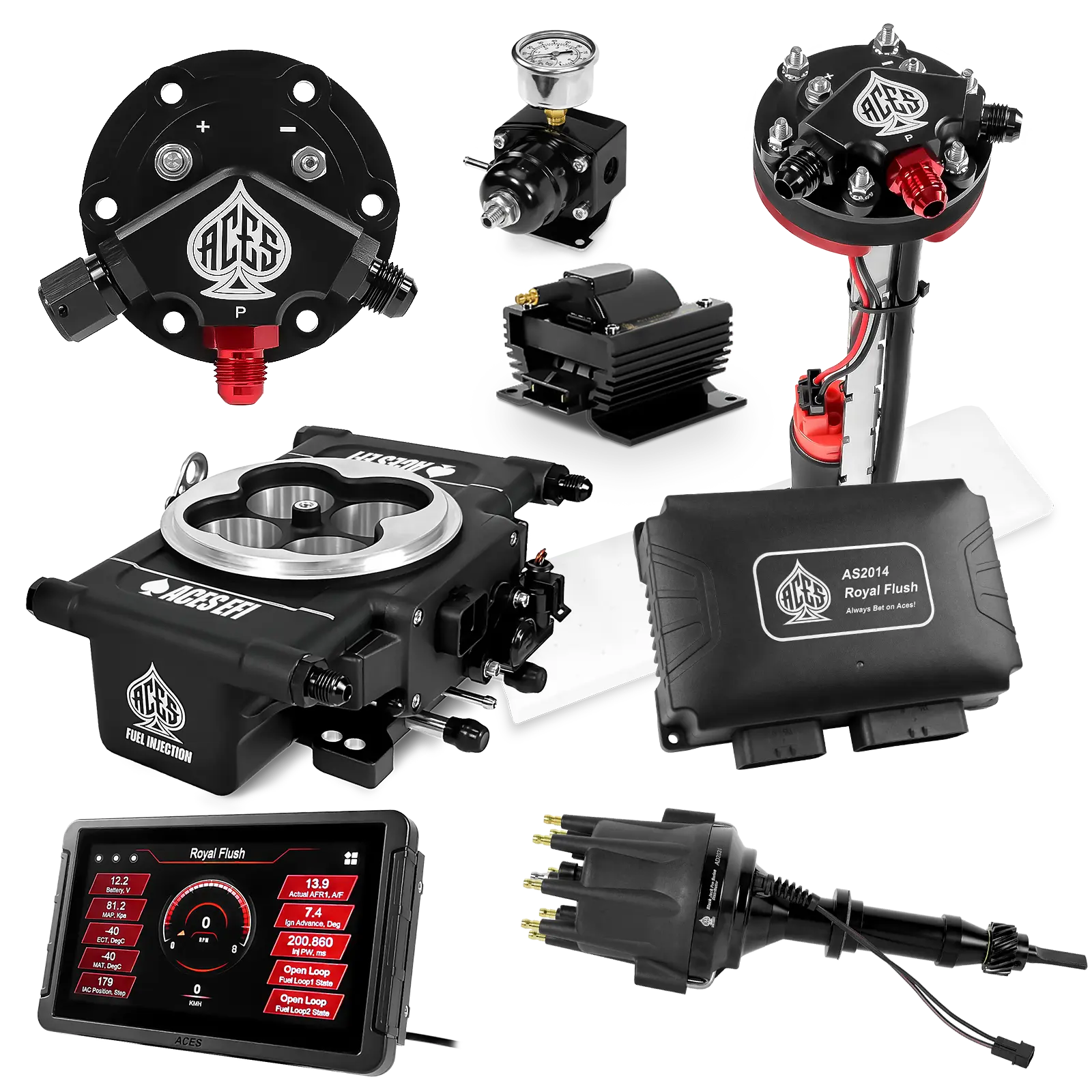 Royal Flush Master Kits (Black)