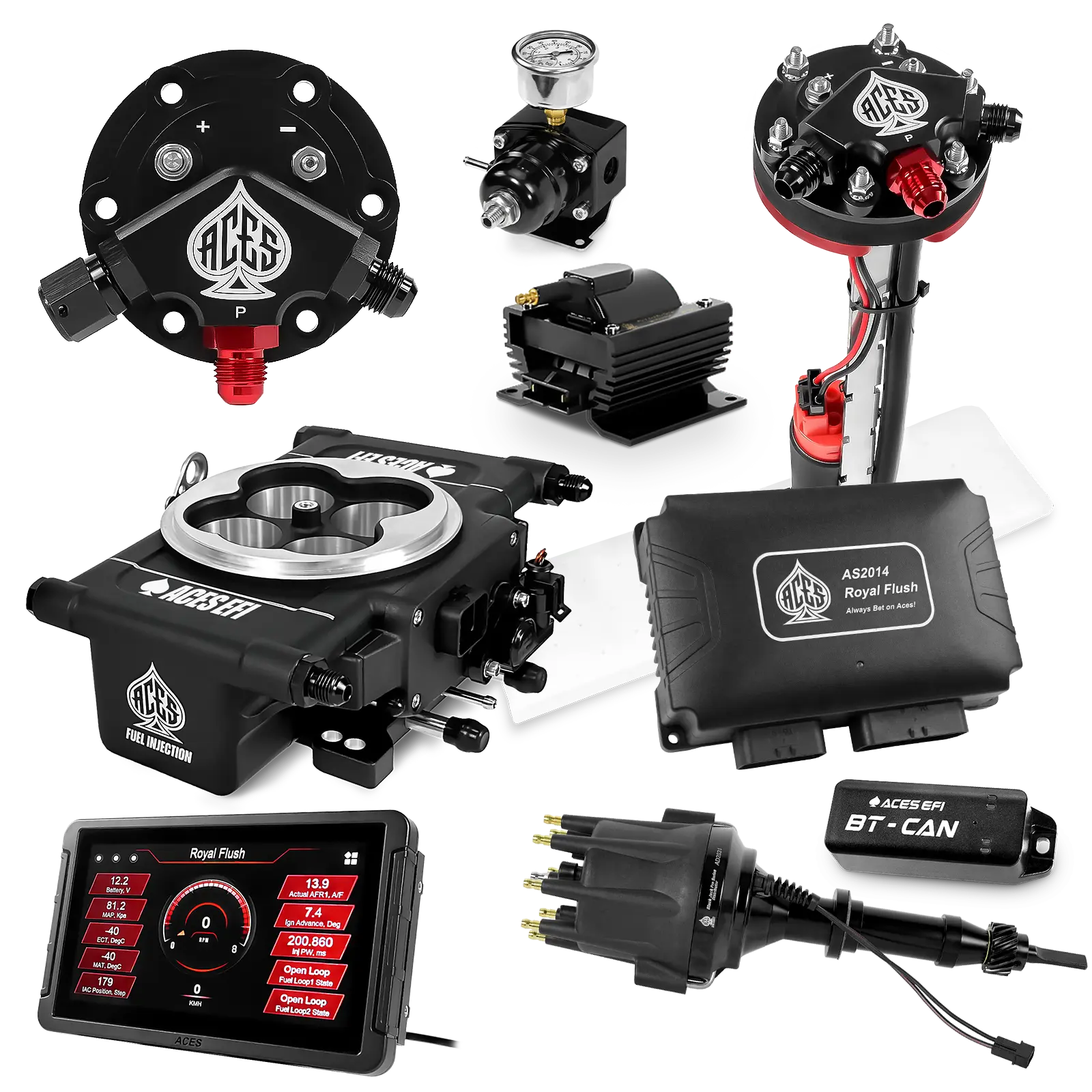 Royal Flush Master Kits (Black)