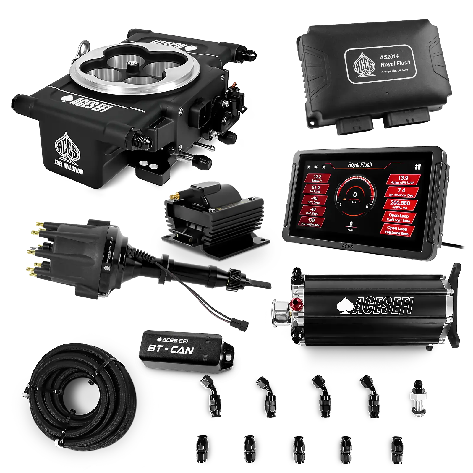 Royal Flush Master Kits (Black)