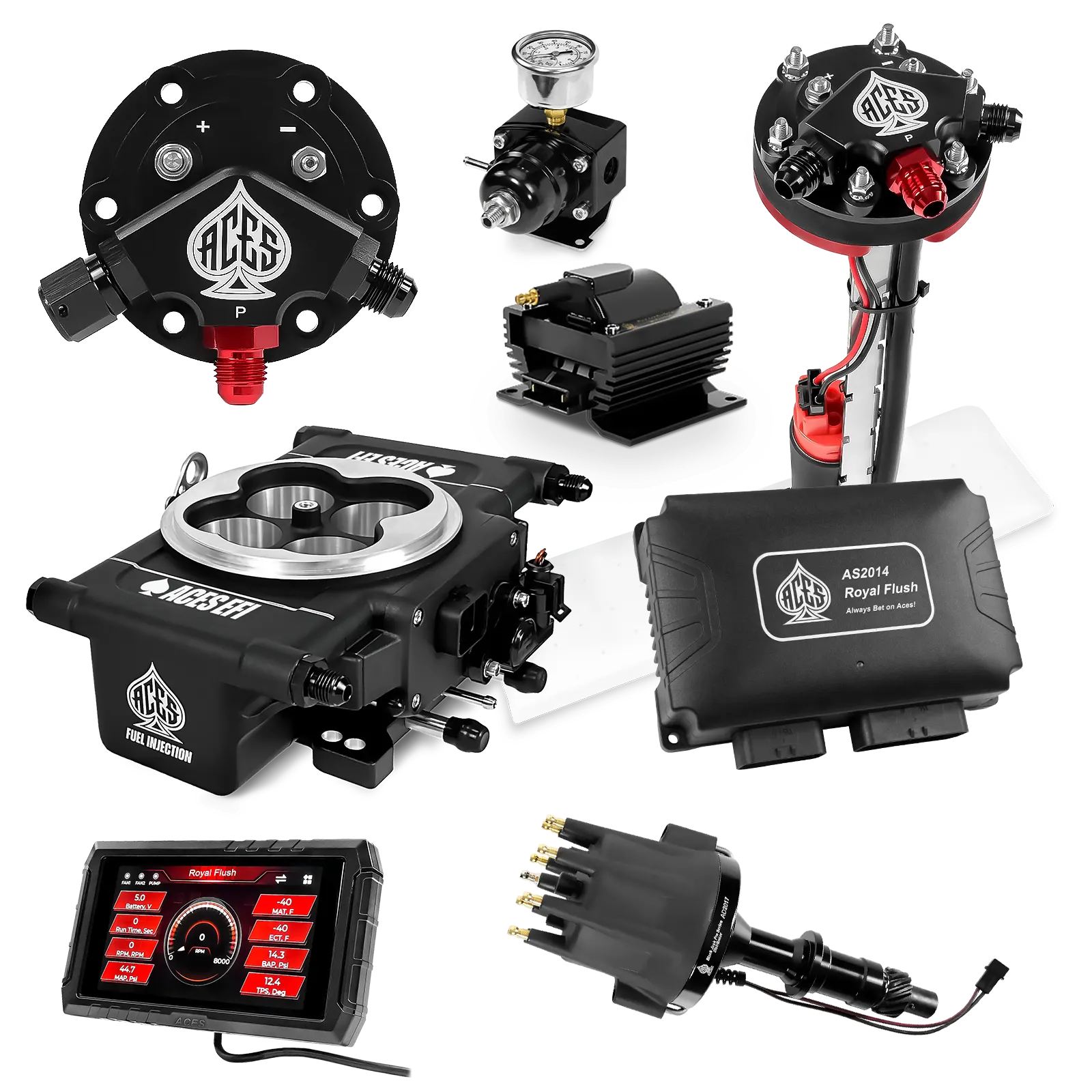 Royal Flush Master Kits (Black)