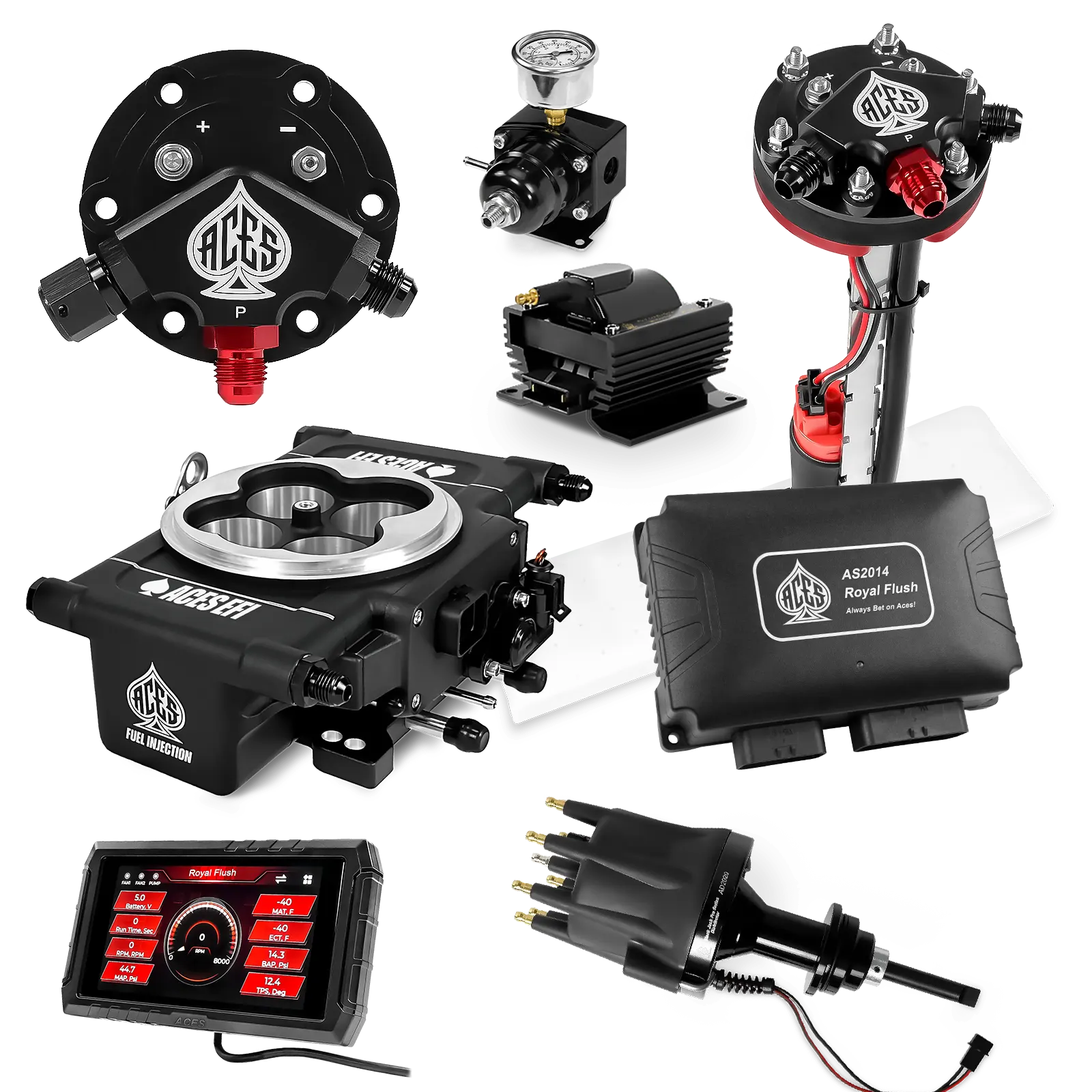 Royal Flush Master Kits (Black)