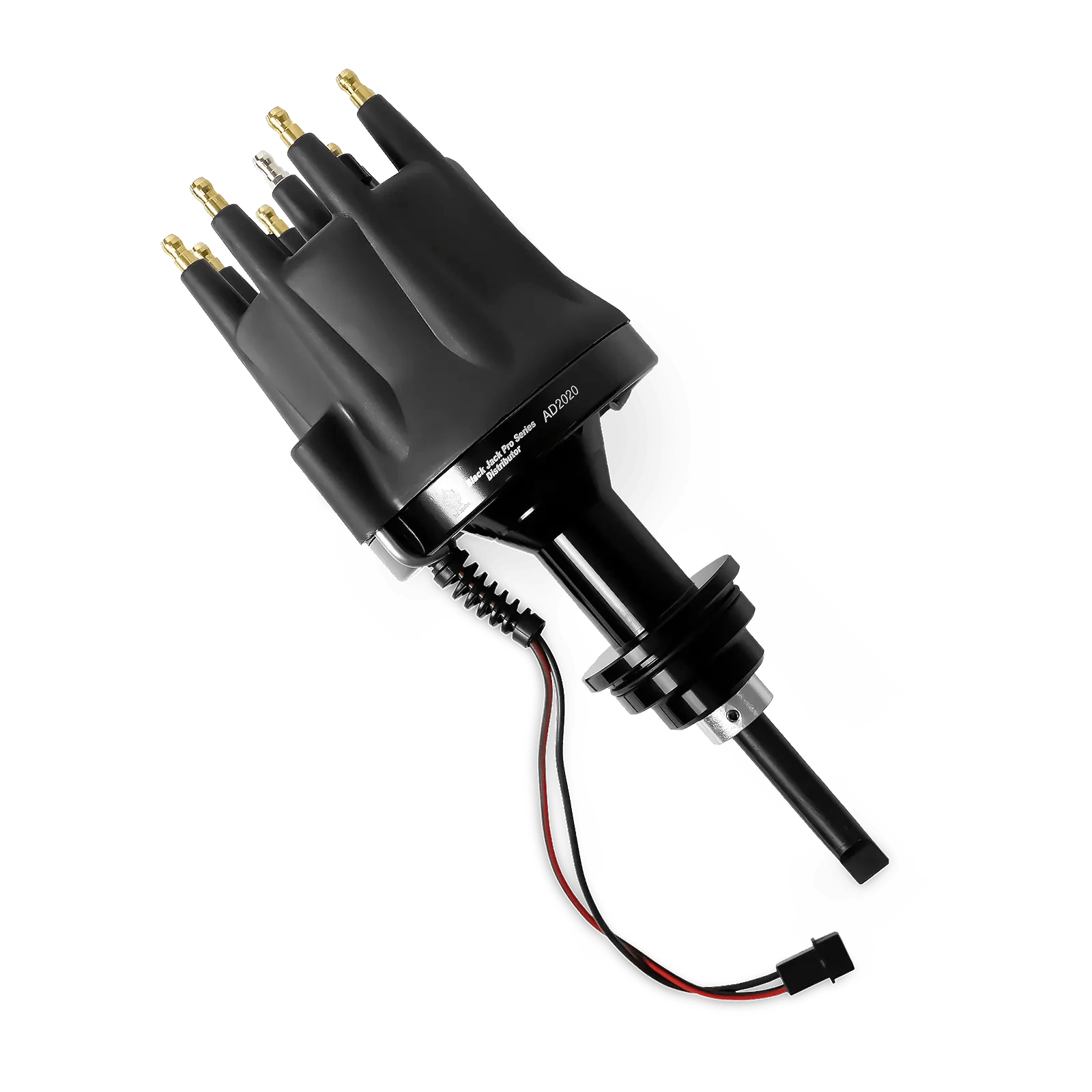 ACES Fuel Injection. SB LA 273-360 Mag Pick Up Distributor Black Jack Pro Distributor