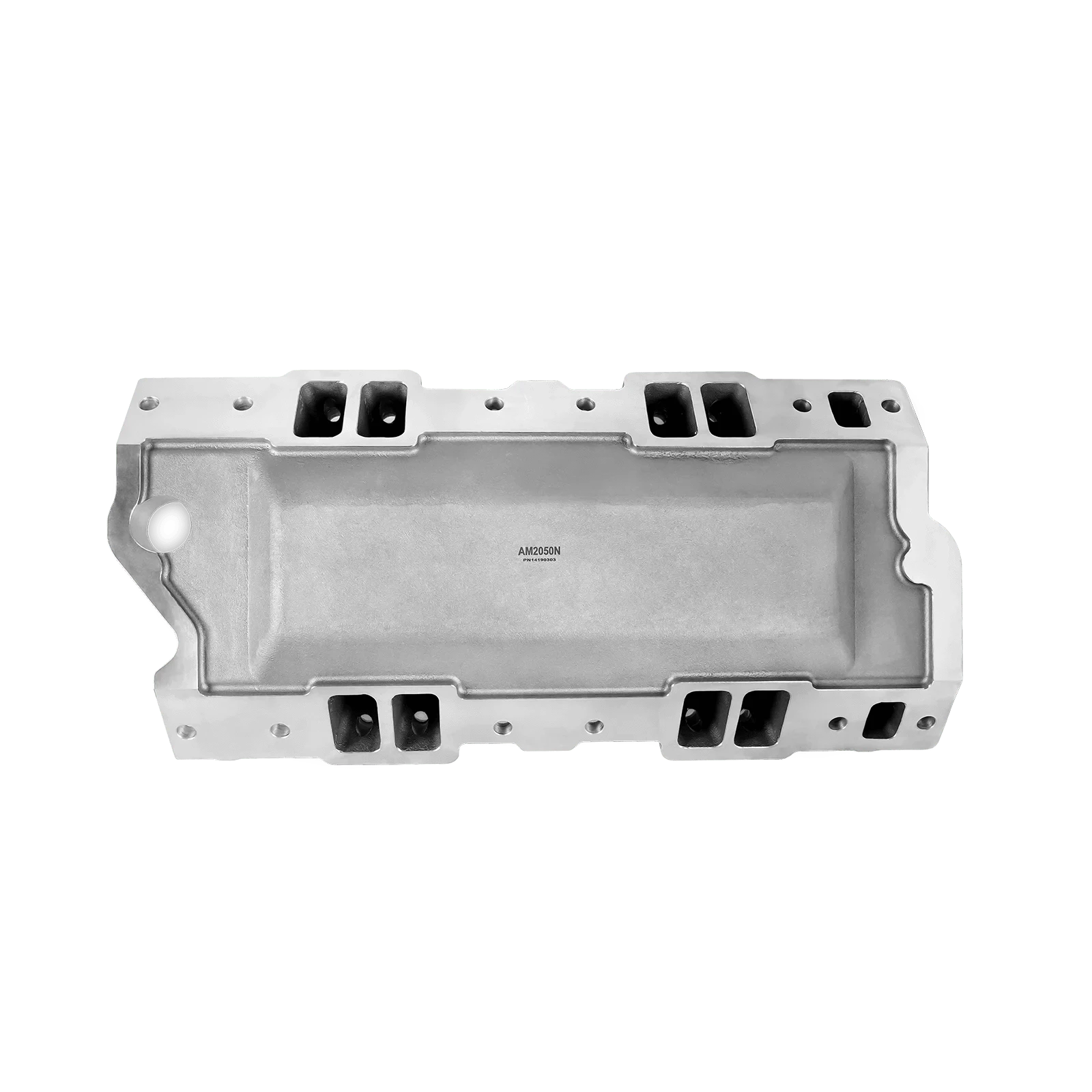 Aces Fuel Injection, Inc. SBC 350 Multi-Port Manifold w/4150 Style Flange (uncut flange)