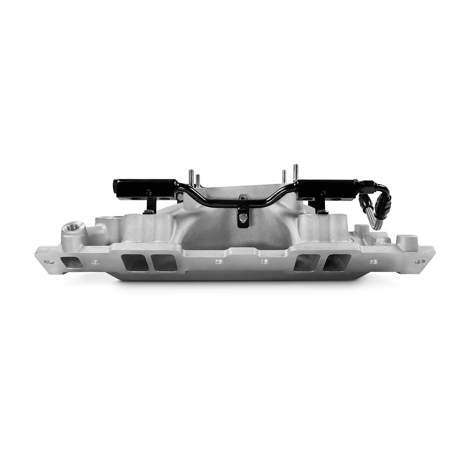 Aces Fuel Injection, Inc. SBC 350 Multi-Port Manifold w/4150 Style Flange (uncut flange)