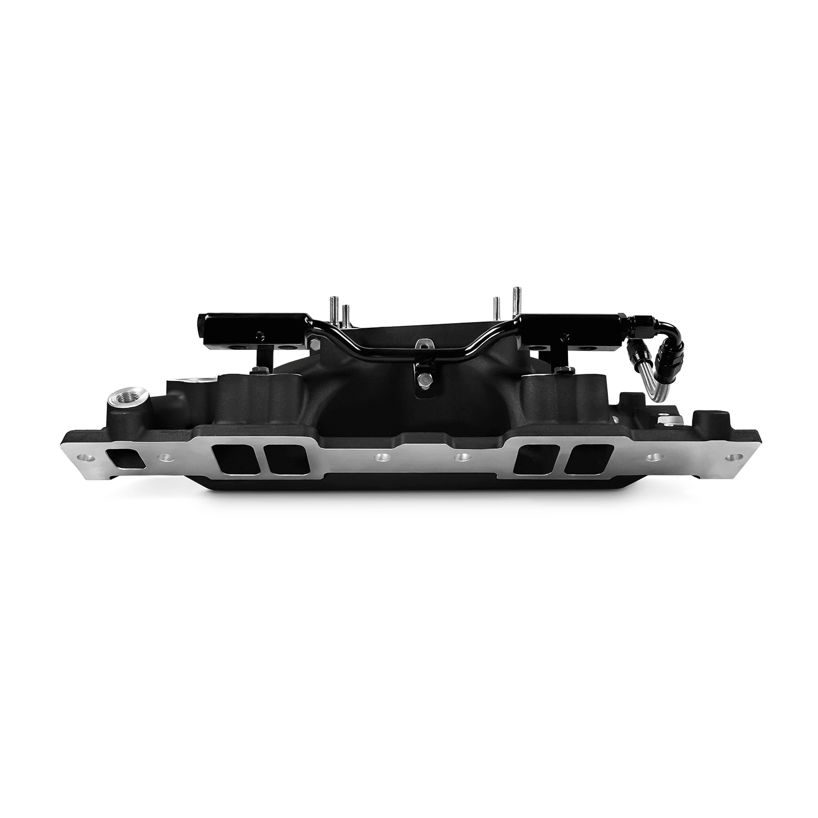 Aces Fuel Injection, Inc. SBC 350 Multi-Port Manifold w/4150 Style Flange (uncut flange)