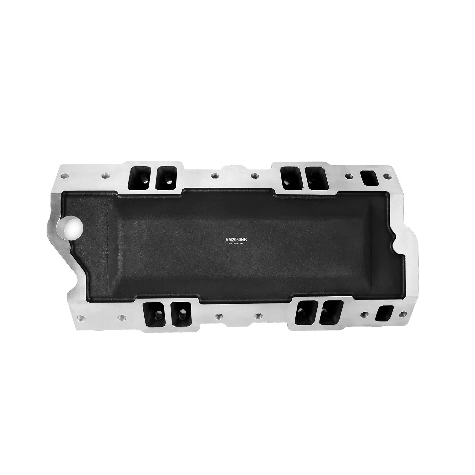Aces Fuel Injection, Inc. SBC 350 Multi-Port Manifold w/4150 Style Flange (uncut flange)