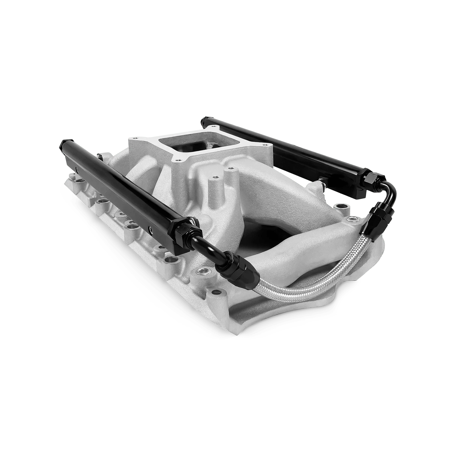Aces Fuel Injection, Inc. SBF 351W Mid-Rise, Dual Plane, Cast Intake Manifold