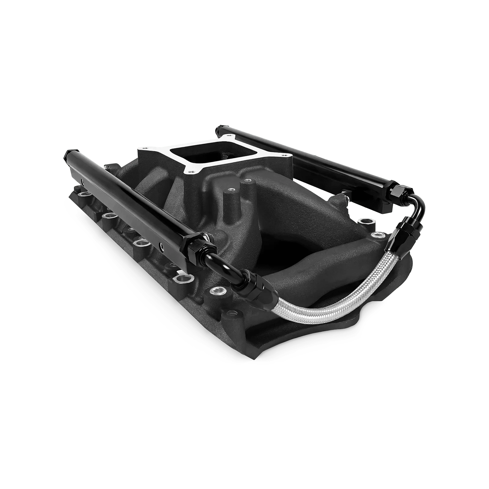 Aces Fuel Injection, Inc. SBF 351W Mid-Rise, Dual Plane, Cast Intake Manifold