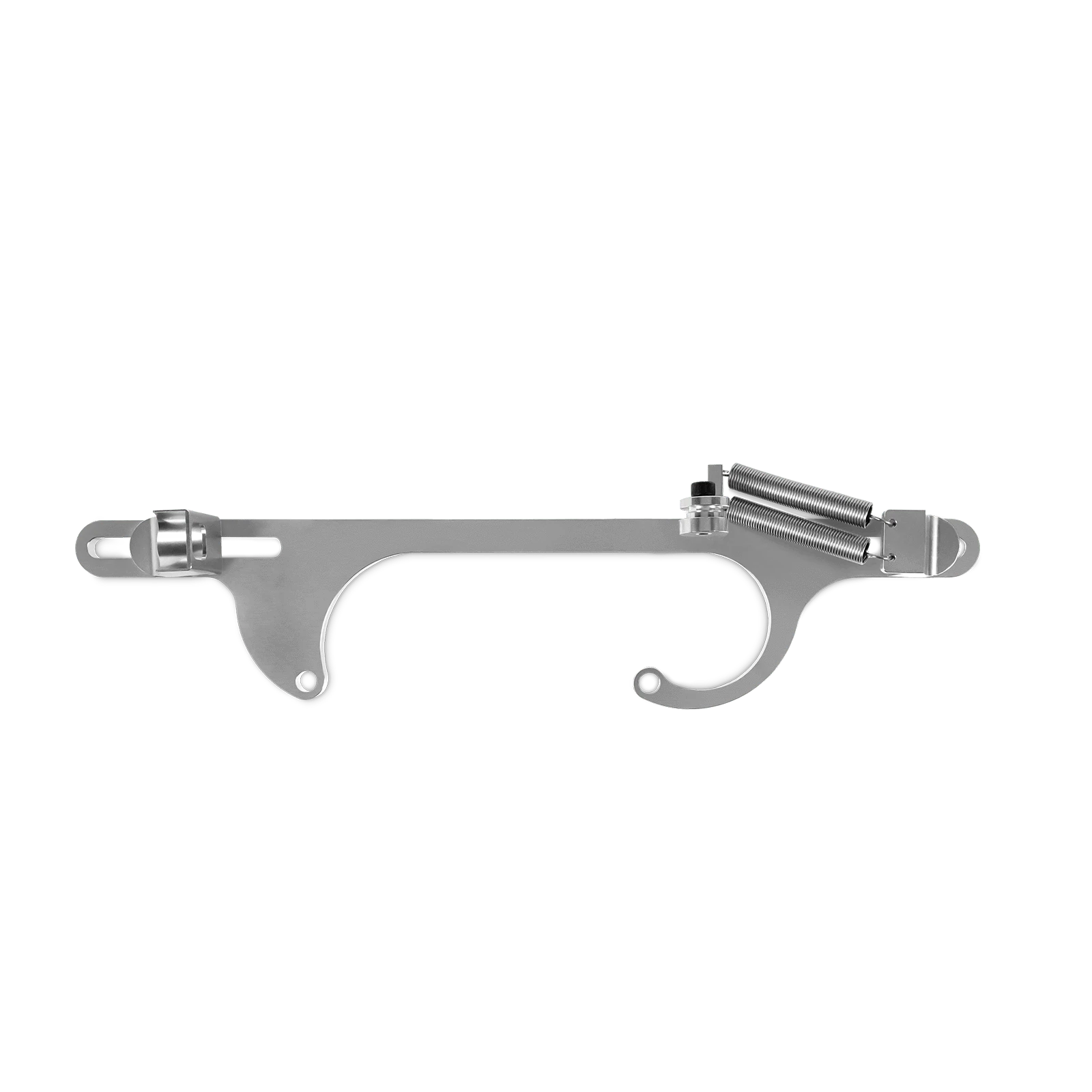 Aces Fuel Injection, Inc. Silver Throttle Cable Bracket - Billet Aluminum