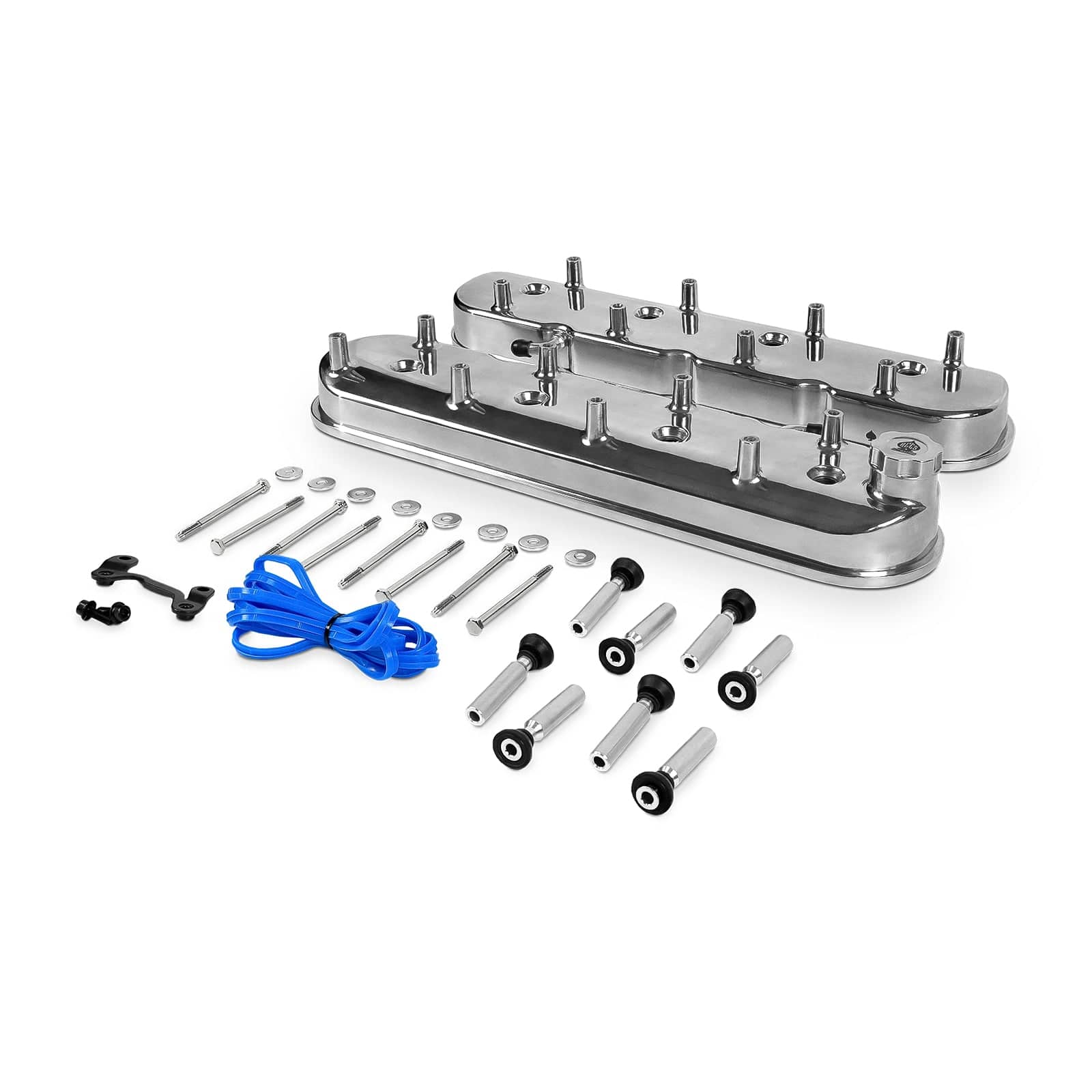 Aces Fuel Injection Tumble Polished Valve Covers
