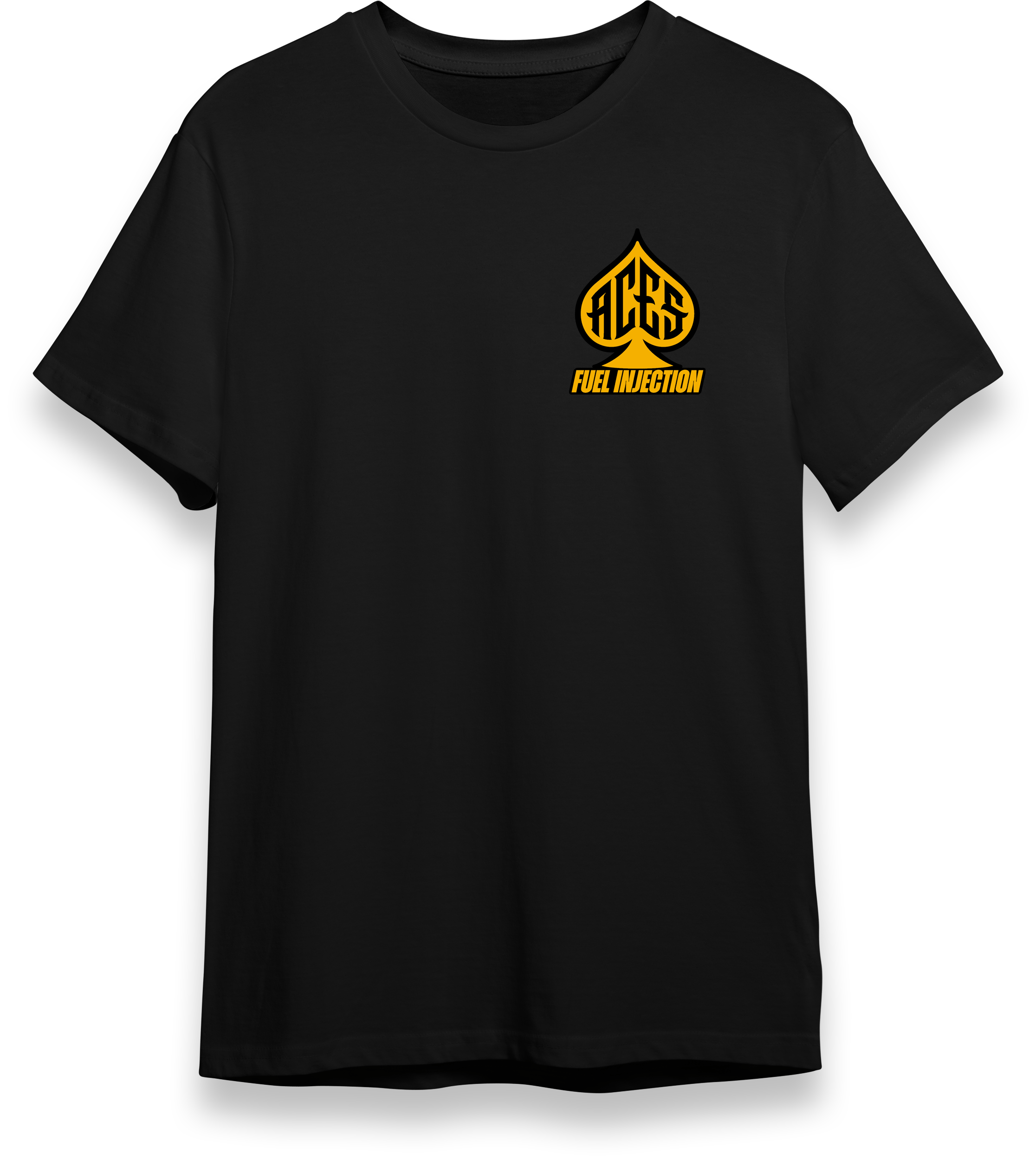 Aces Fuel Injection T-Shirt Black / M Short Sleeve T-Shirts