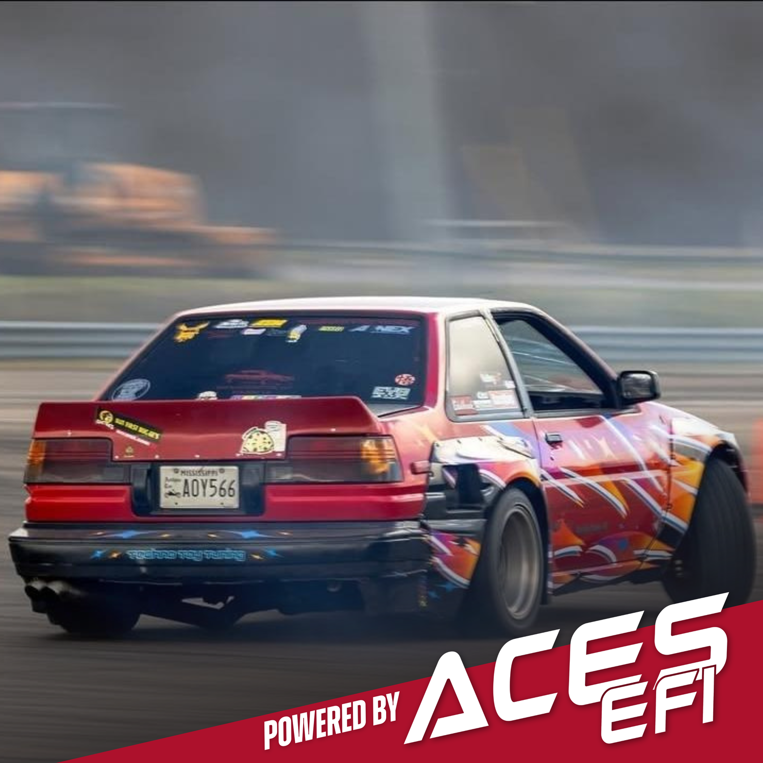 Jackpot 2 on a 1986 Toyota Corolla AE86 GTS