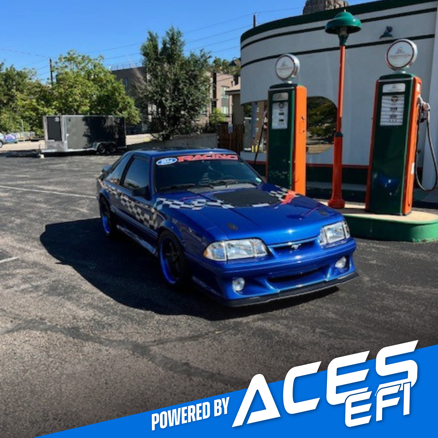 Joker on a 1988 Foxbody Mustang