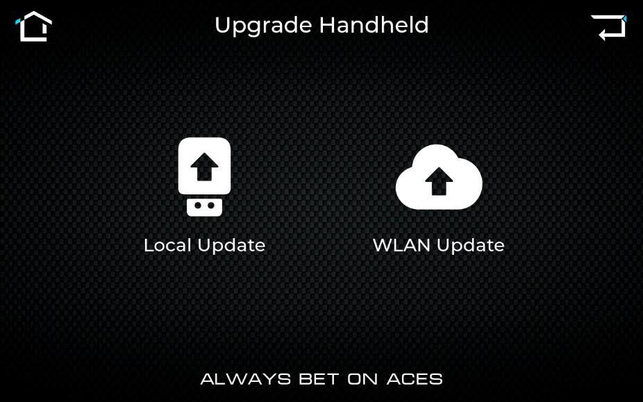 Updating your 8-Inch Handheld over WIFI