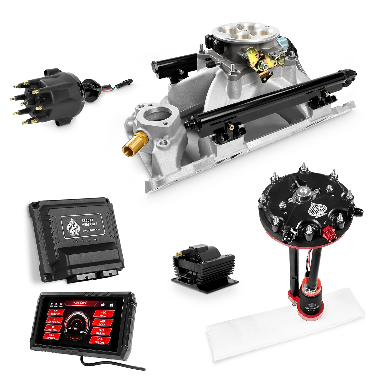 Wild Card Sequential EFI Master Kits (800 HP)